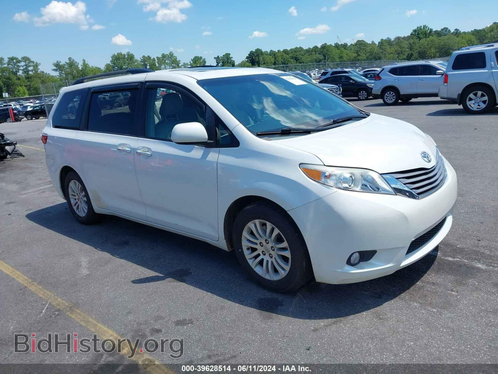 Photo 5TDYK3DC5FS542185 - TOYOTA SIENNA 2015
