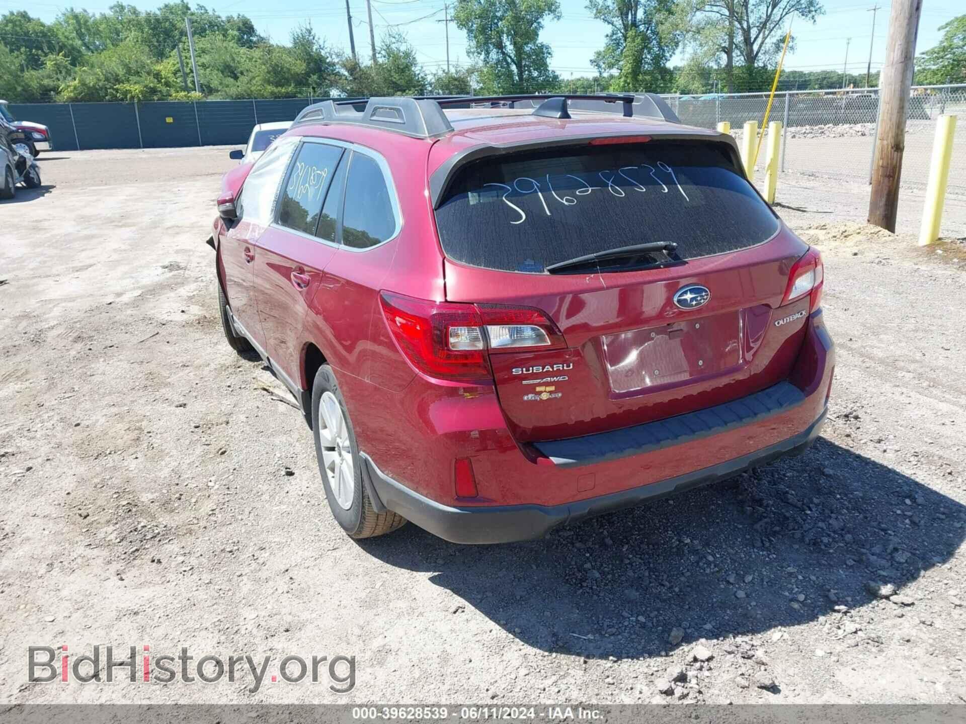 2016 SUBARU OUTBACK - VIN: 4S4BSBFC2G3341968 - Фото 3