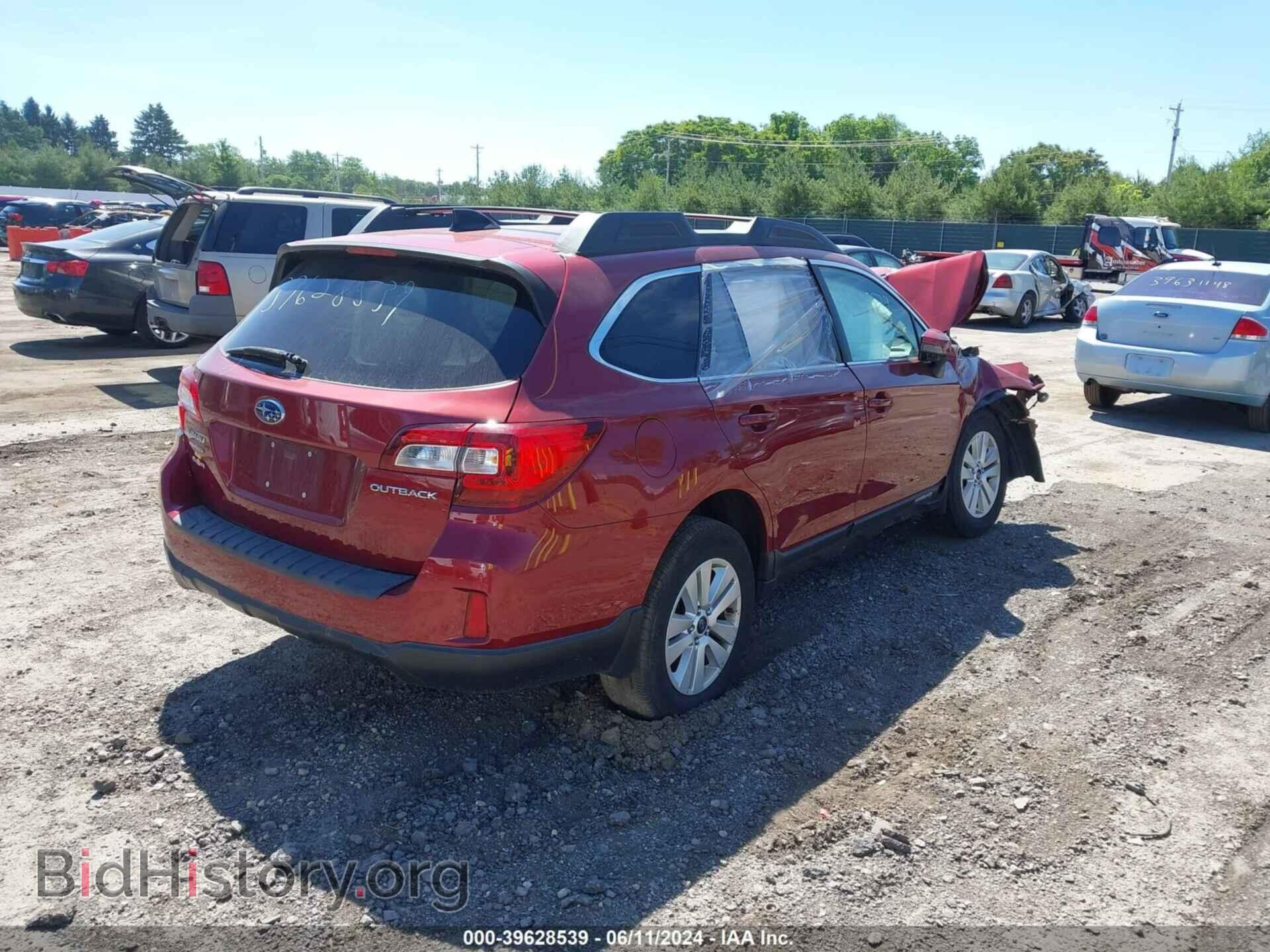 2016 SUBARU OUTBACK - VIN: 4S4BSBFC2G3341968 - Фото 4