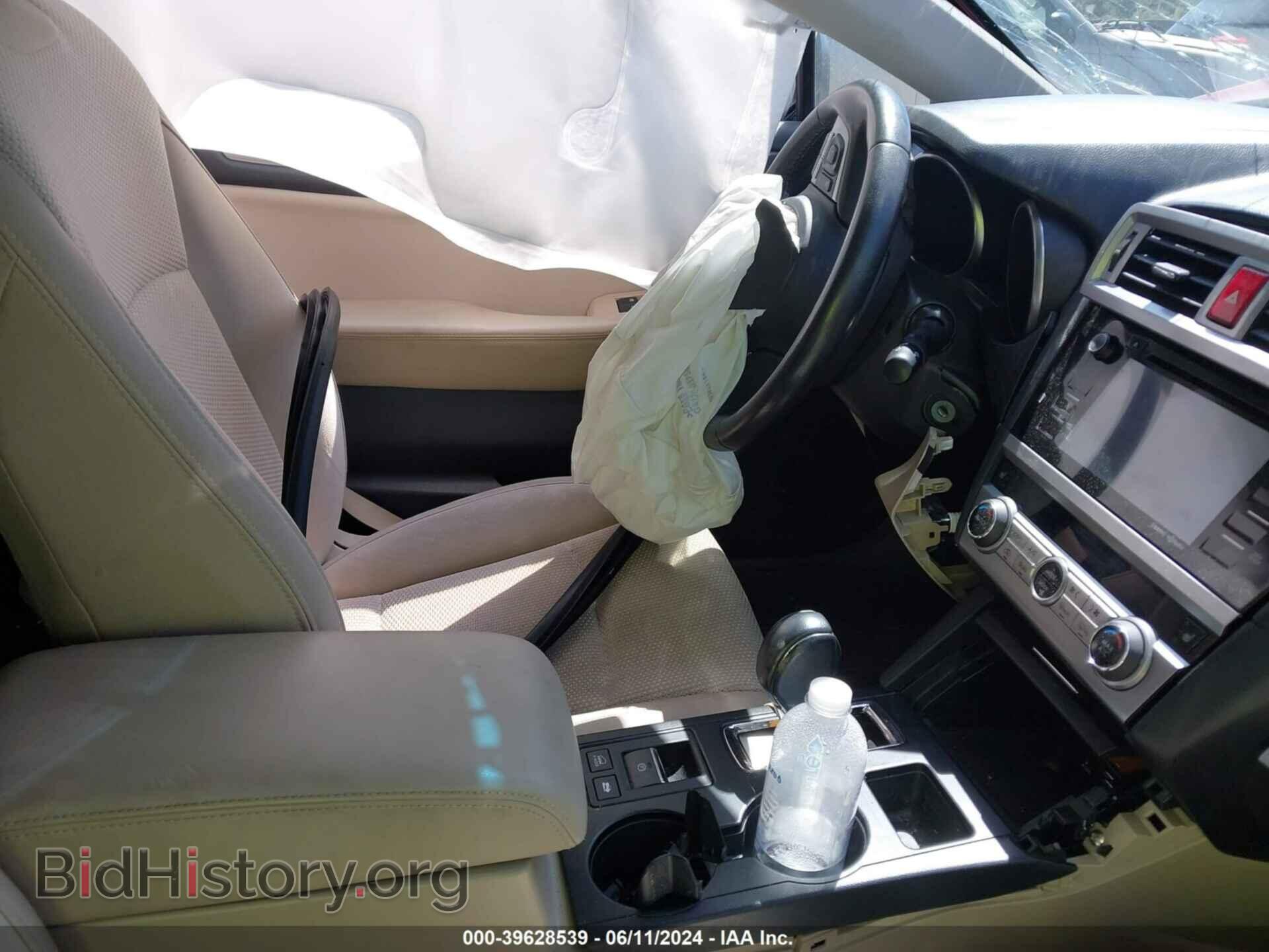 2016 SUBARU OUTBACK - VIN: 4S4BSBFC2G3341968 - Фото 5