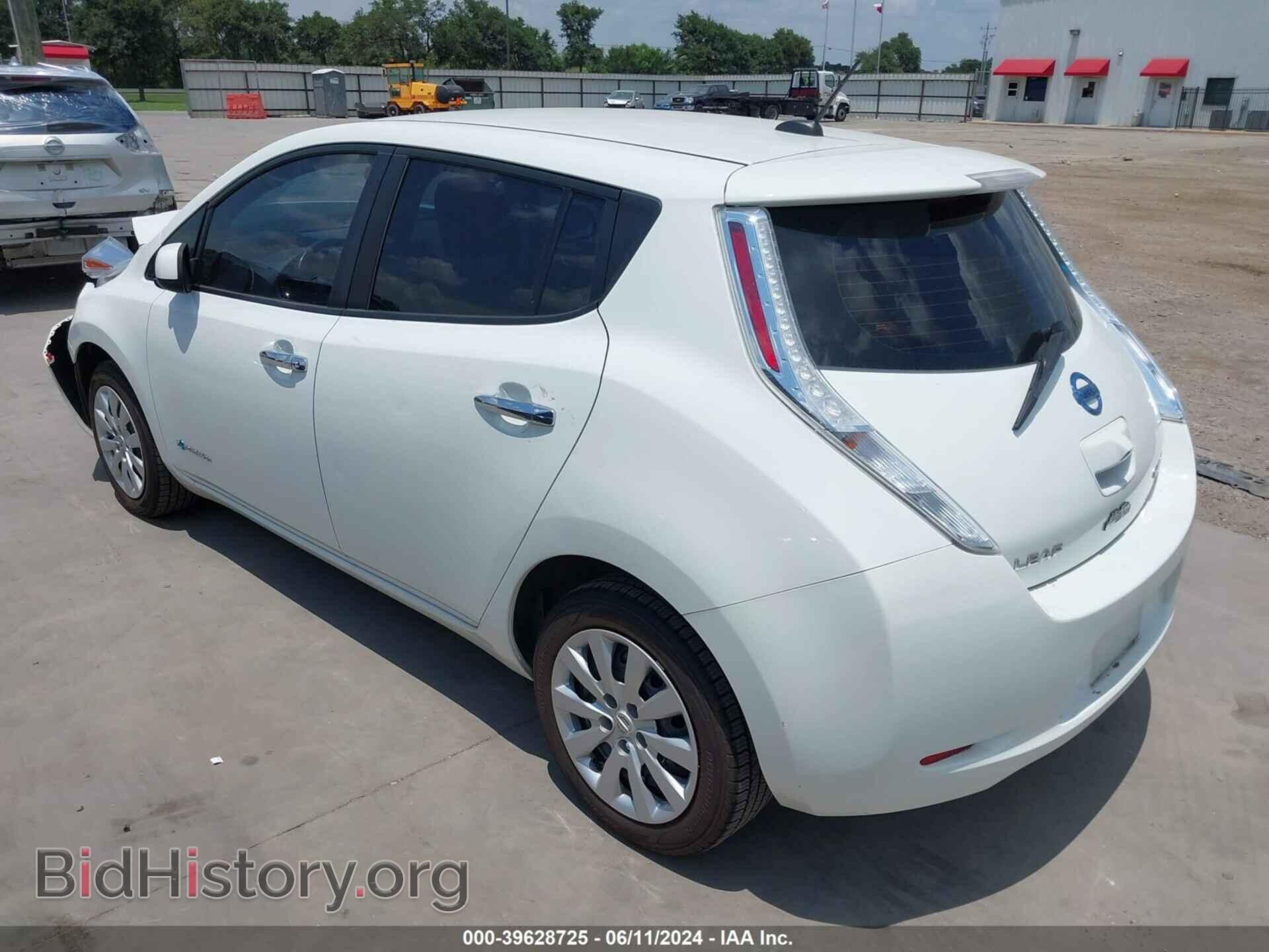 2015 NISSAN LEAF - VIN: 1N4AZ0CP9FC314357 - Фото 3
