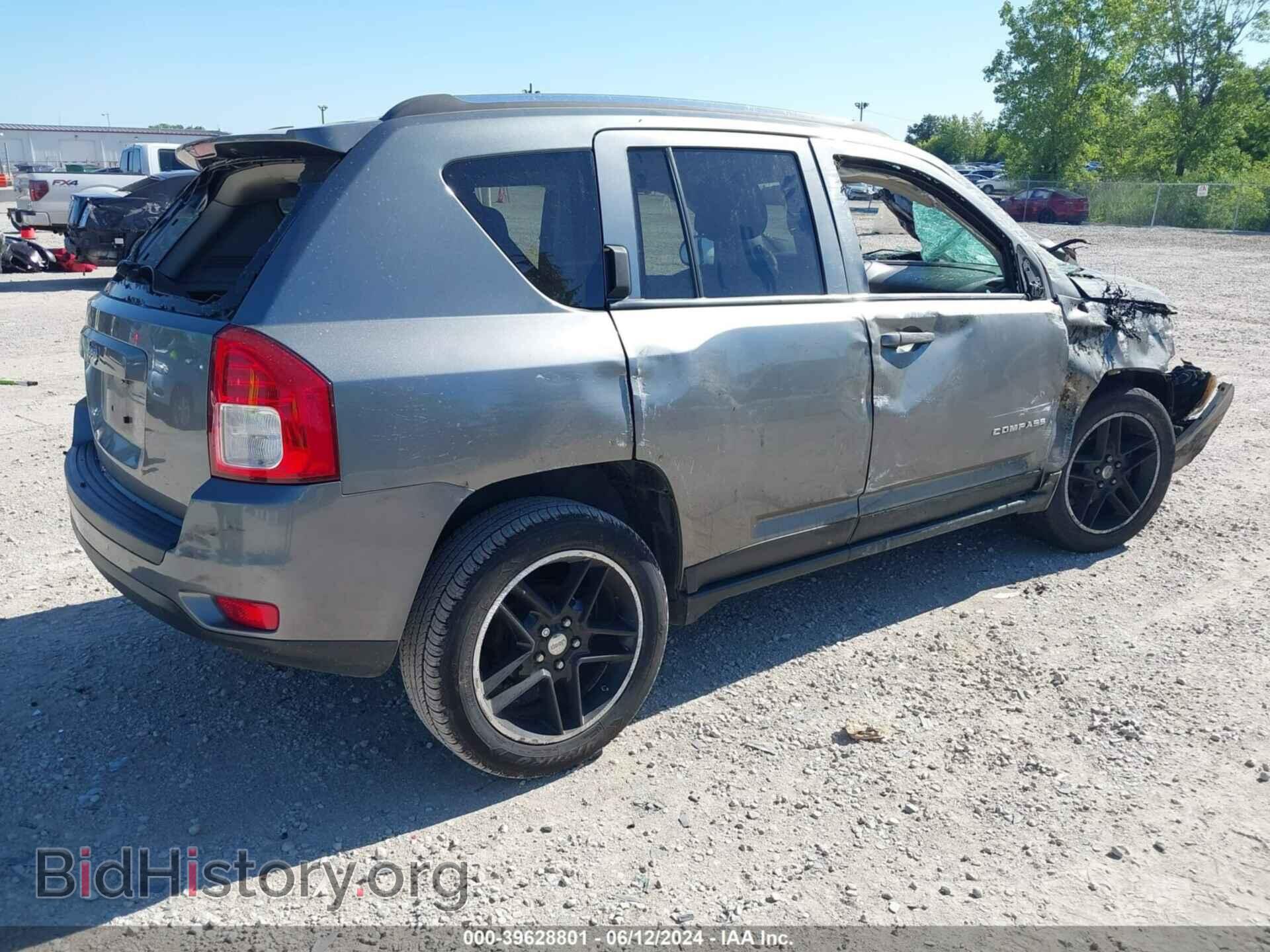 2012 JEEP COMPASS - VIN: 1C4NJDBB7CD509640 - Фото 4