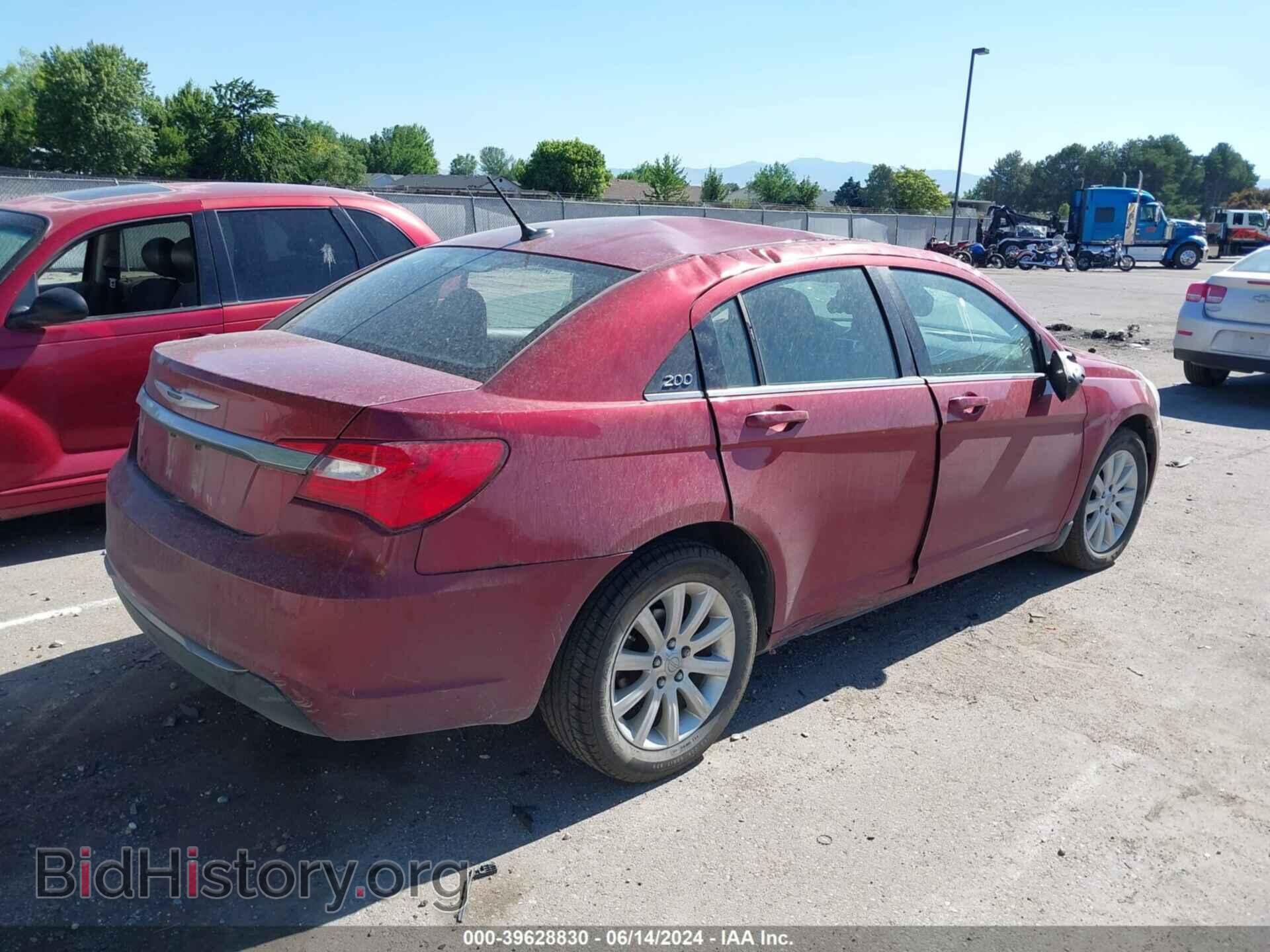 2013 CHRYSLER 200 - VIN: 1C3CCBBB2DN763312 - Фото 4