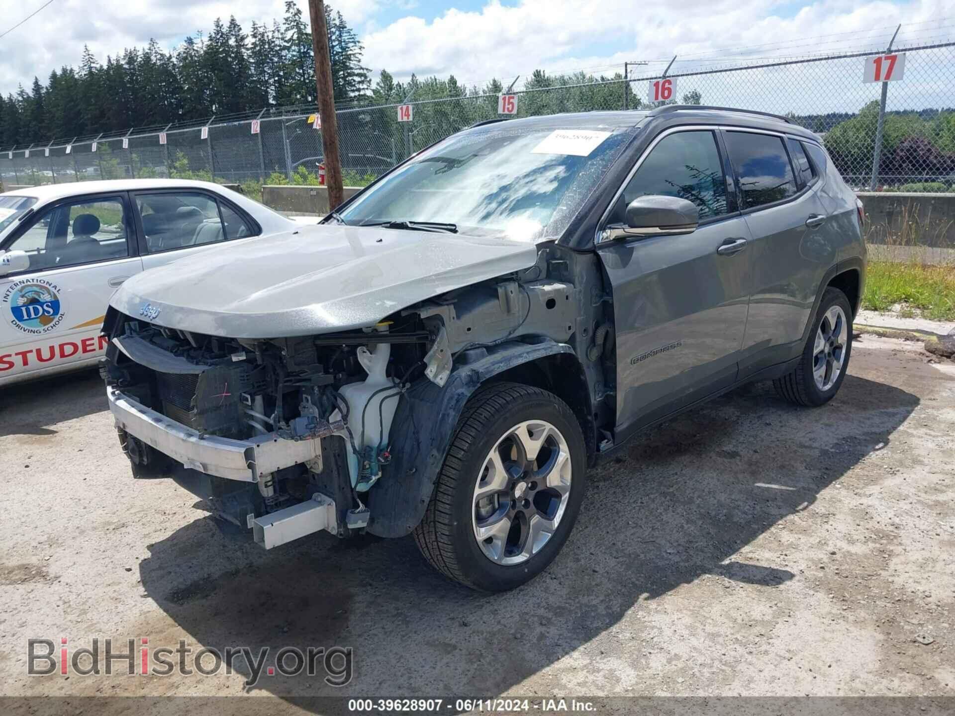 2021 JEEP COMPASS - VIN: 3C4NJDCB5MT594424 - Фото 2