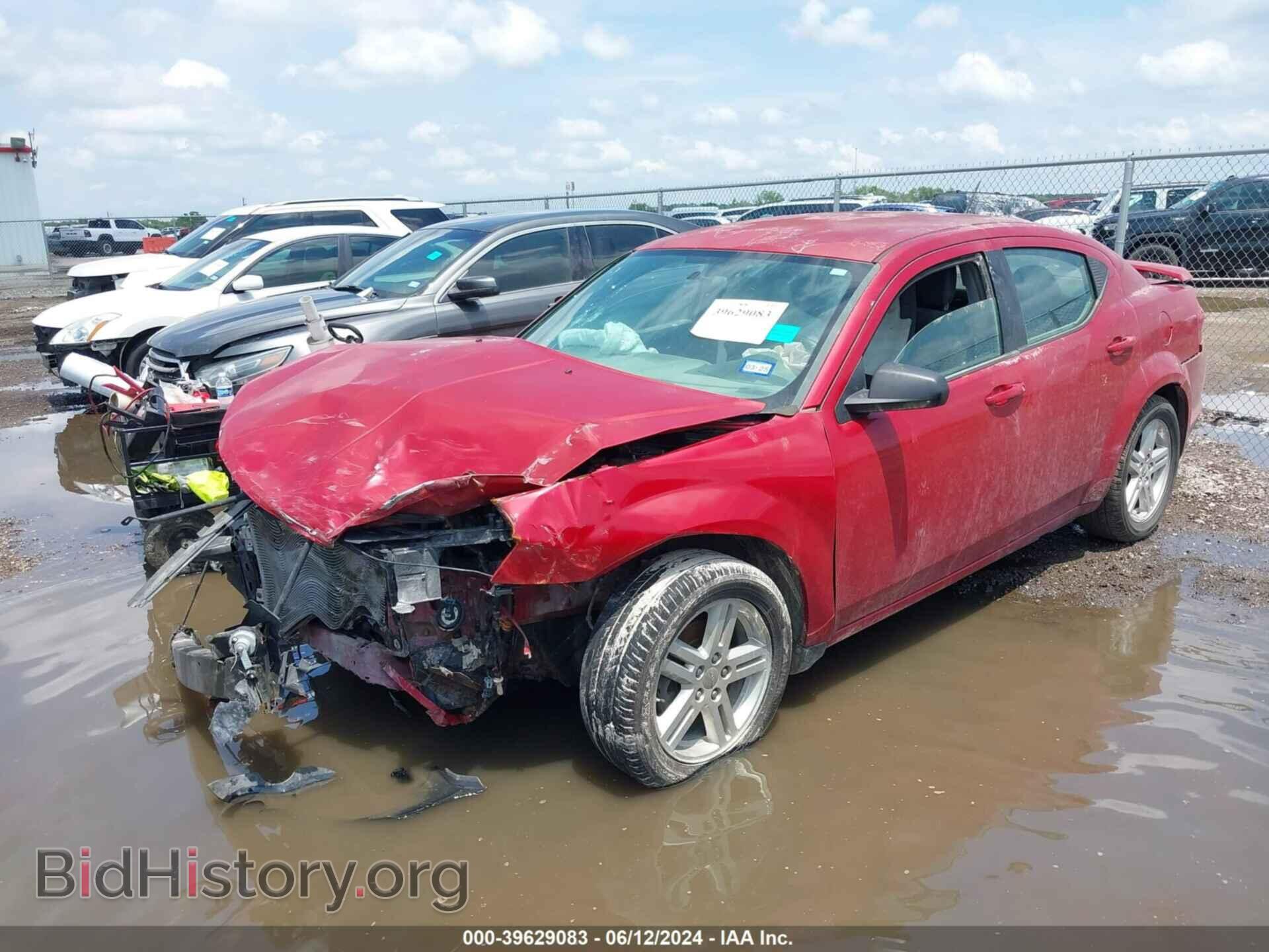 2013 DODGE AVENGER - VIN: 1C3CDZAG4DN582473 - Фото 2