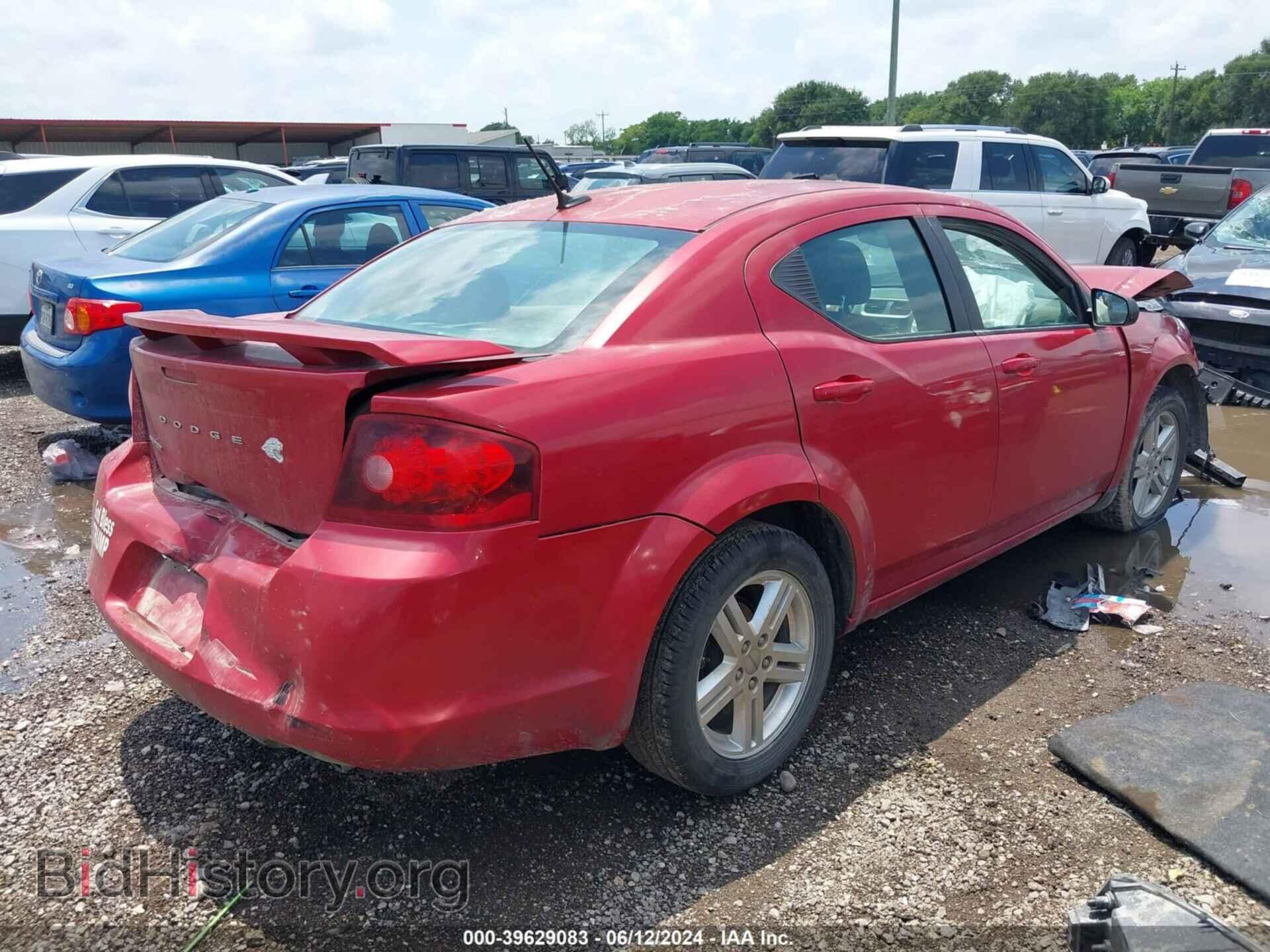 2013 DODGE AVENGER - VIN: 1C3CDZAG4DN582473 - Фото 4