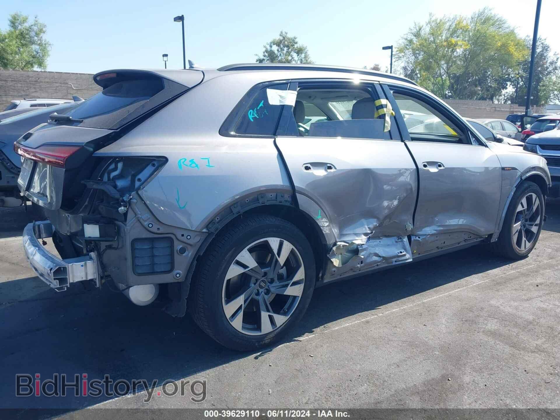 2022 AUDI E-TRON - VIN: WA1AAAGE6NB027444 - Фото 6