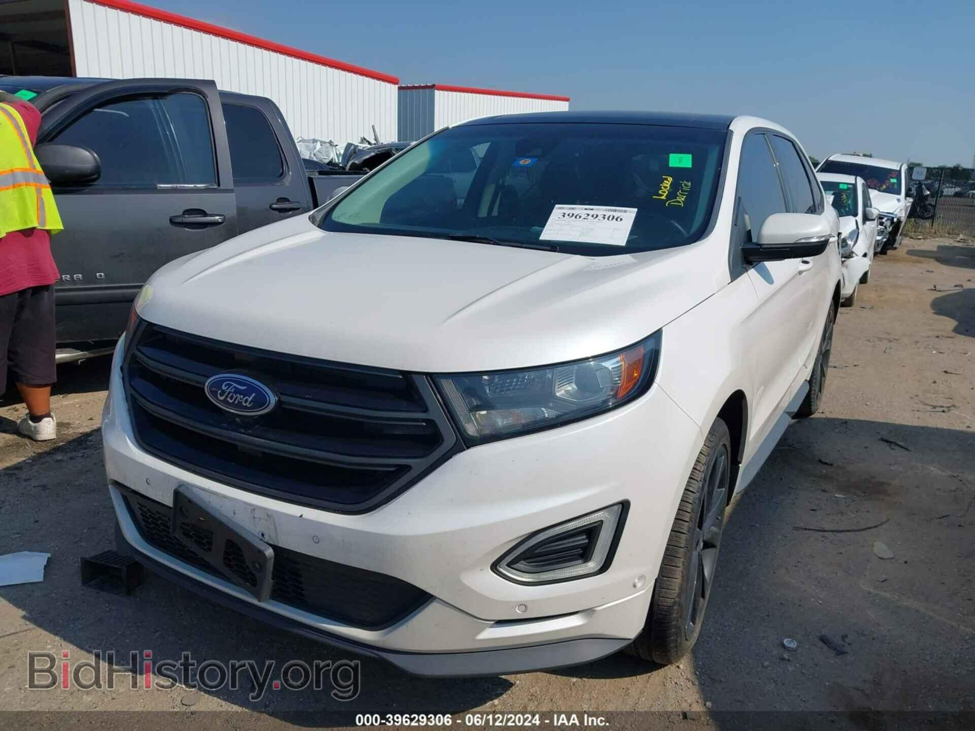 2015 FORD EDGE - VIN: 2FMPK4AP1FBB66106 - Фото 2