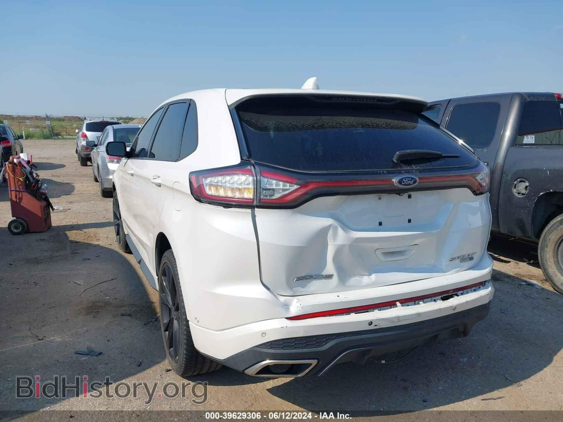 2015 FORD EDGE - VIN: 2FMPK4AP1FBB66106 - Фото 3