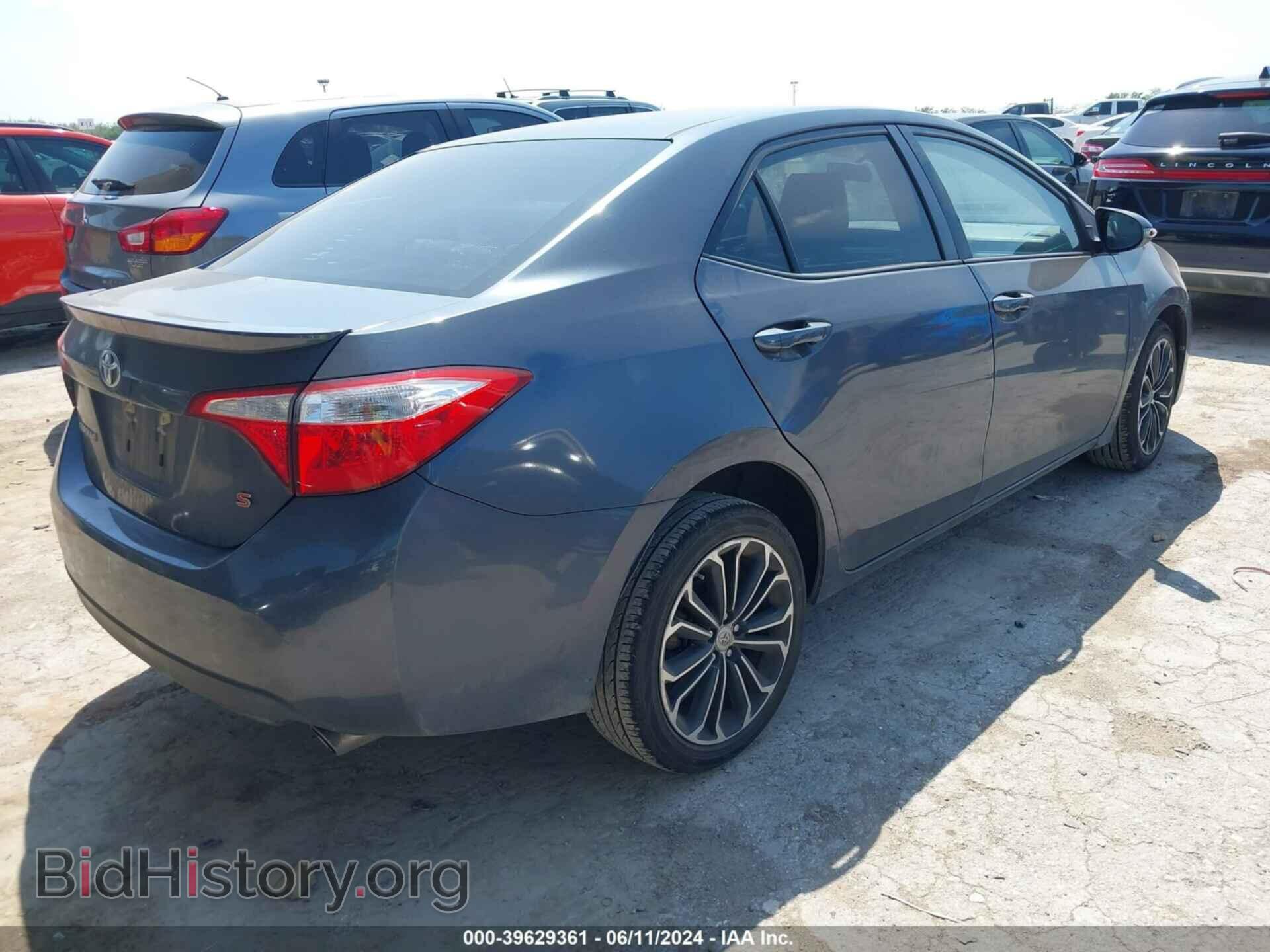 2015 TOYOTA COROLLA - VIN: 5YFBURHE4FP298505 - Фото 4