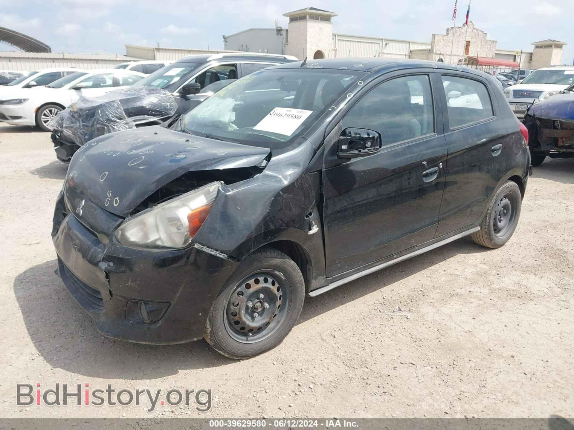 2014 MITSUBISHI MIRAGE - VIN: ML32A3HJ2EH024168 - Фото 2