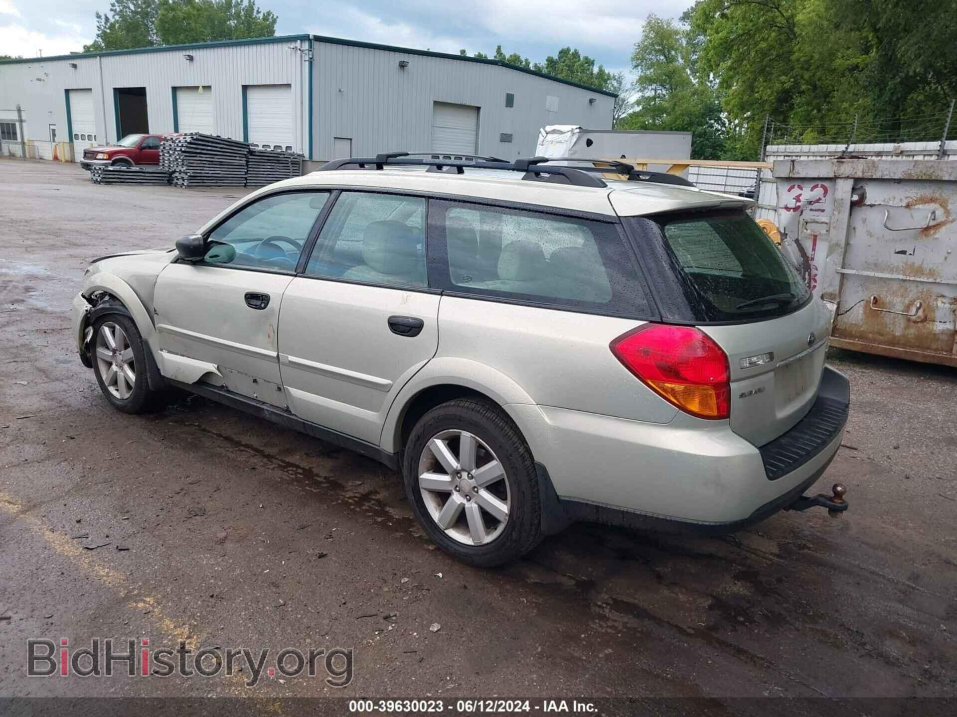 2006 SUBARU OUTBACK - VIN: 4S4BP61C367363310 - Фото 3
