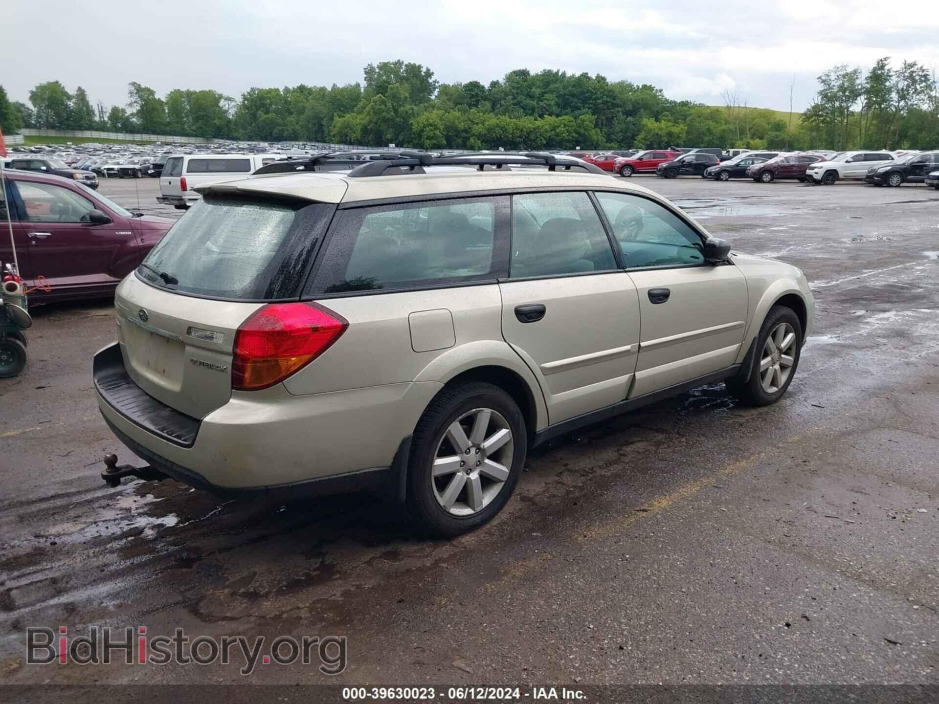 2006 SUBARU OUTBACK - VIN: 4S4BP61C367363310 - Фото 4