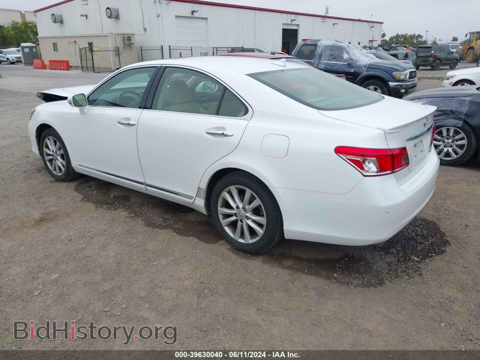 2012 LEXUS ES 350 - VIN: JTHBK1EG0C2473578 - Фото 3