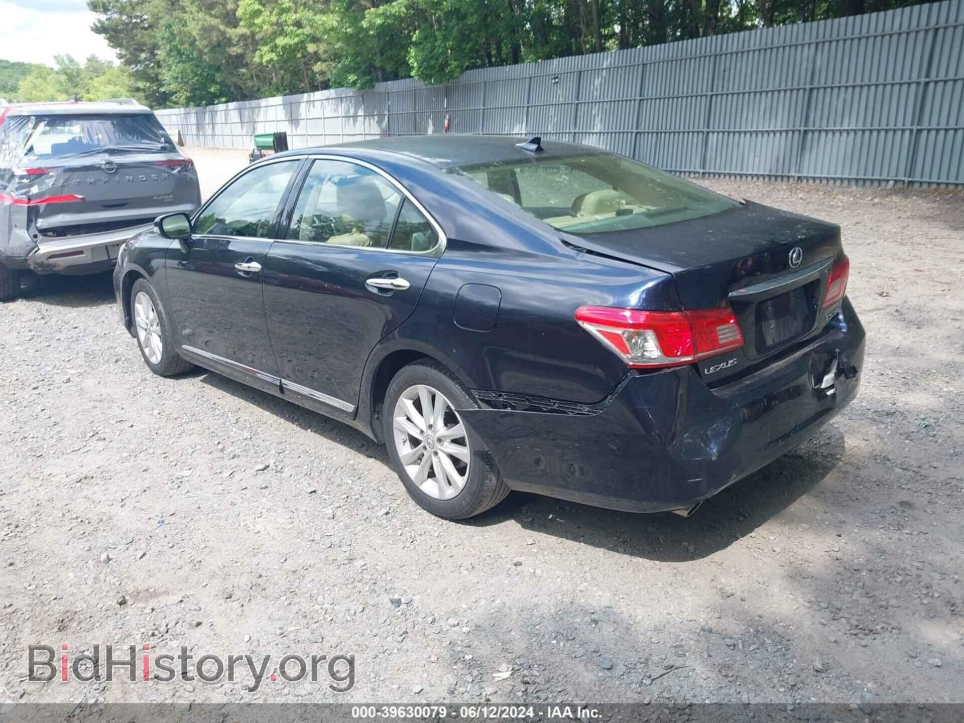 2010 LEXUS ES 350 - VIN: JTHBK1EG8A2342623 - Фото 3
