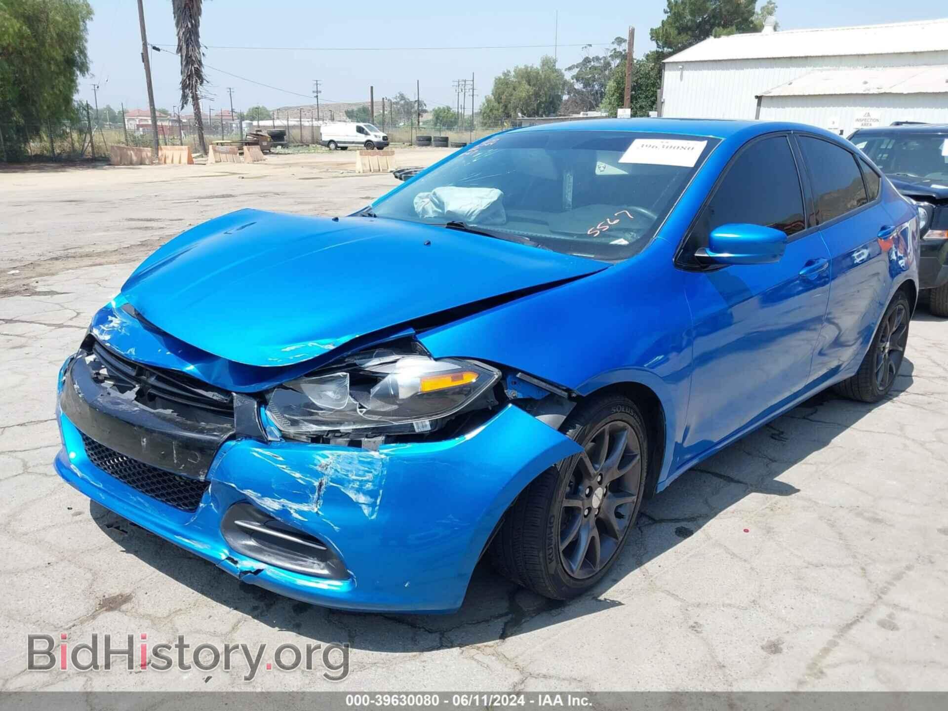 2016 DODGE DART - VIN: 1C3CDFAA4GD555567 - Фото 2