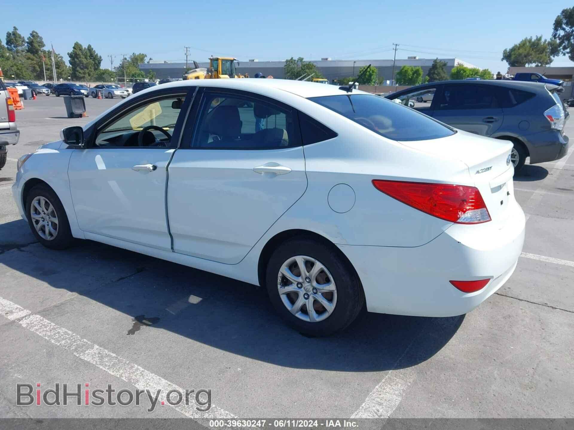 2013 HYUNDAI ACCENT - VIN: KMHCT4AE1DU369109 - Фото 3