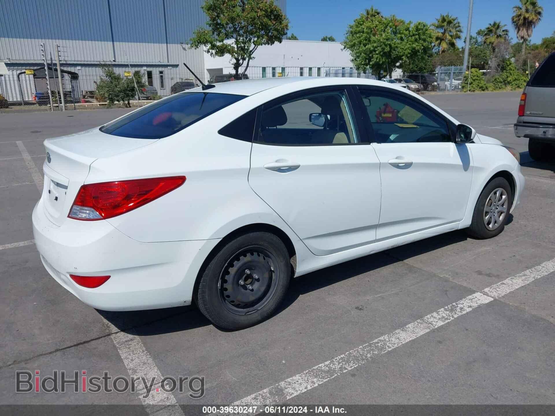 2013 HYUNDAI ACCENT - VIN: KMHCT4AE1DU369109 - Фото 4