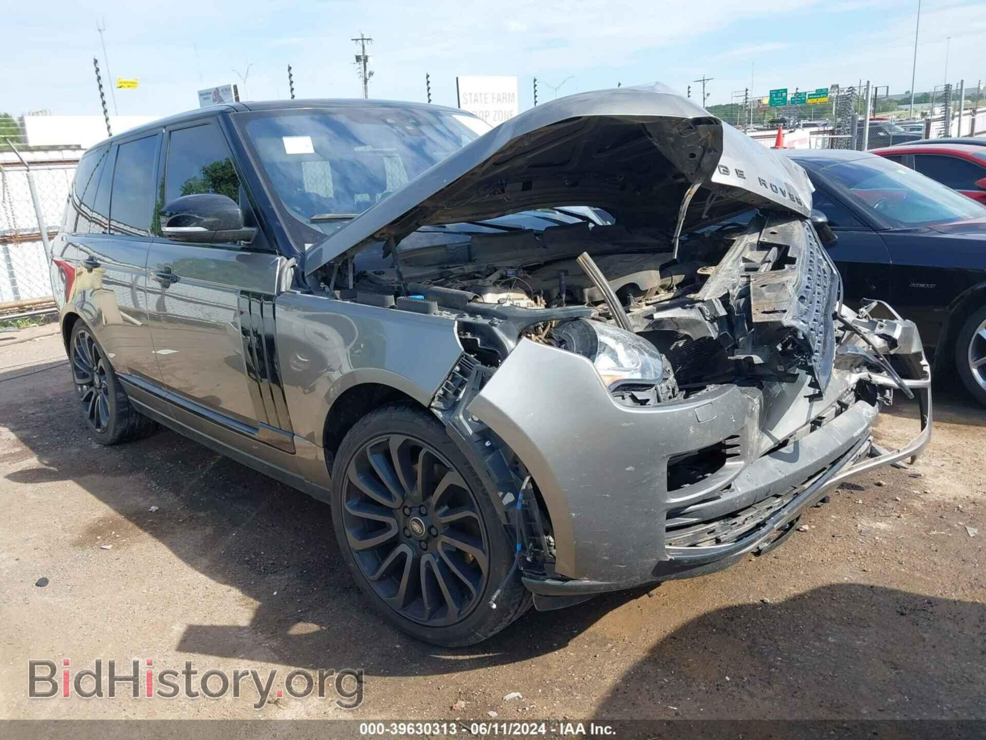 Photo SALGS2FK5HA376186 - LAND ROVER RANGE ROVER 2017