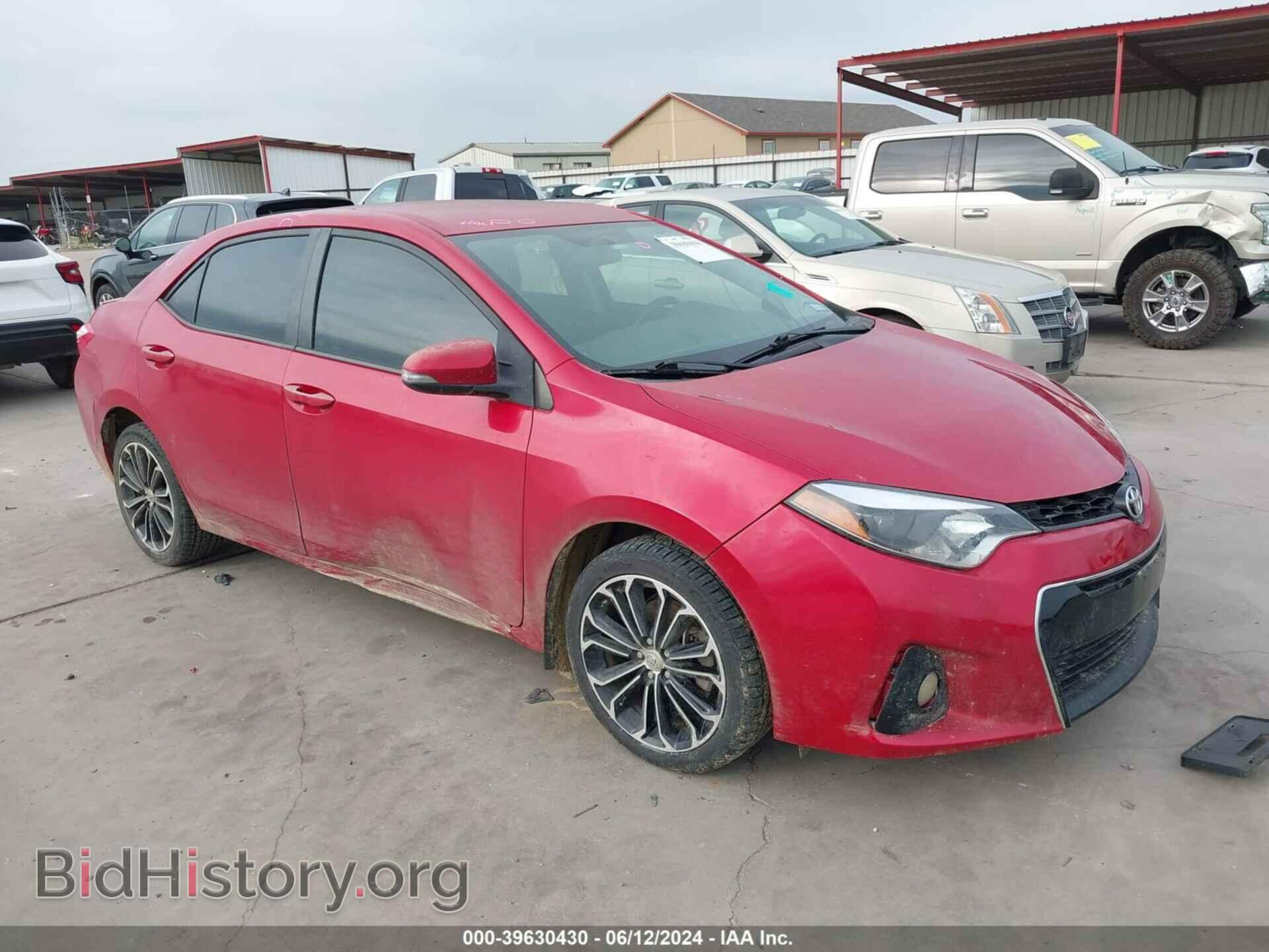 Фотография 2T1BURHEXFC365625 - TOYOTA COROLLA 2015