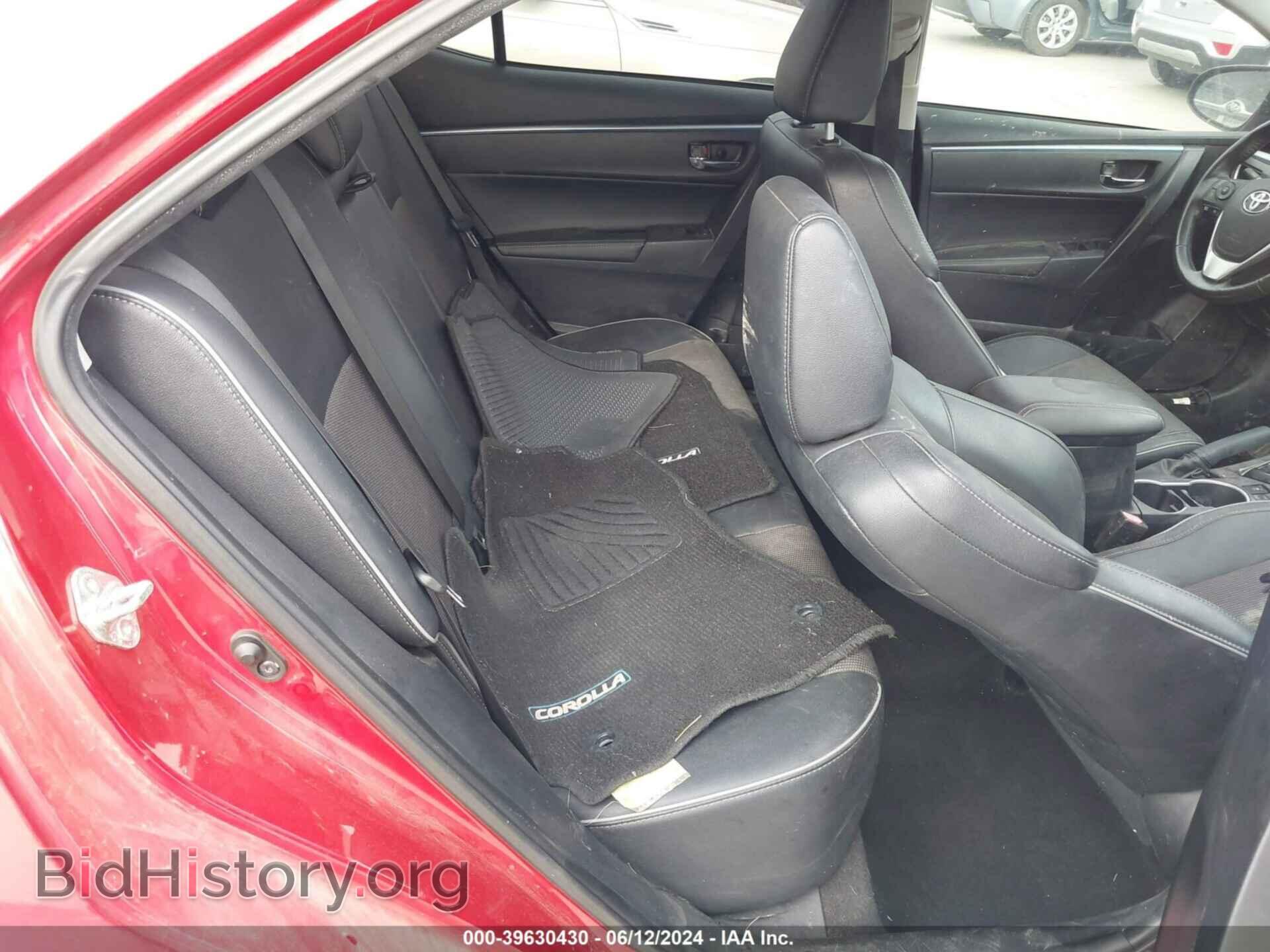 2015 TOYOTA COROLLA - VIN: 2T1BURHEXFC365625 - Фото 8