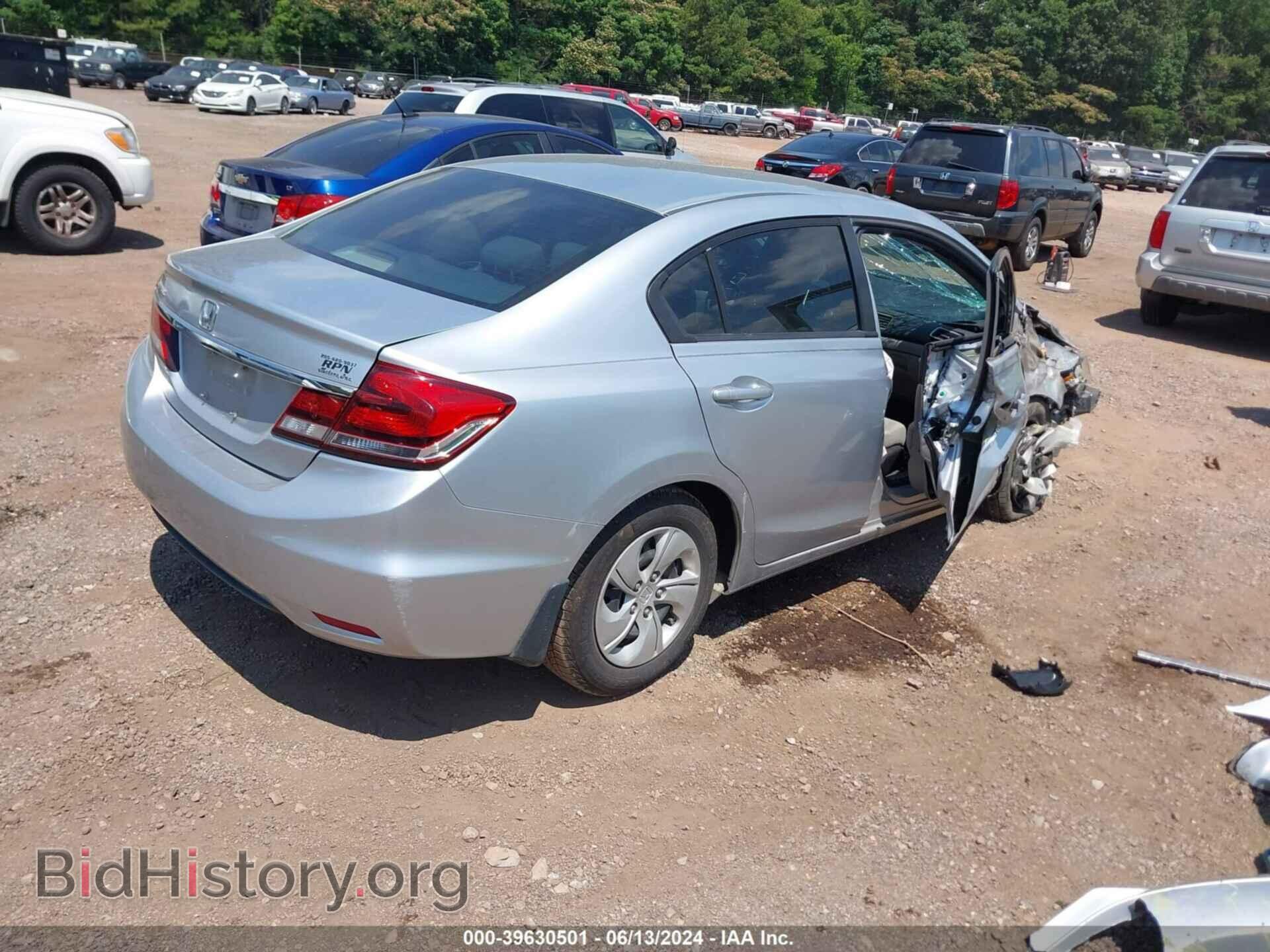 2013 HONDA CIVIC - VIN: 2HGFB2F57DH548678 - Фото 4