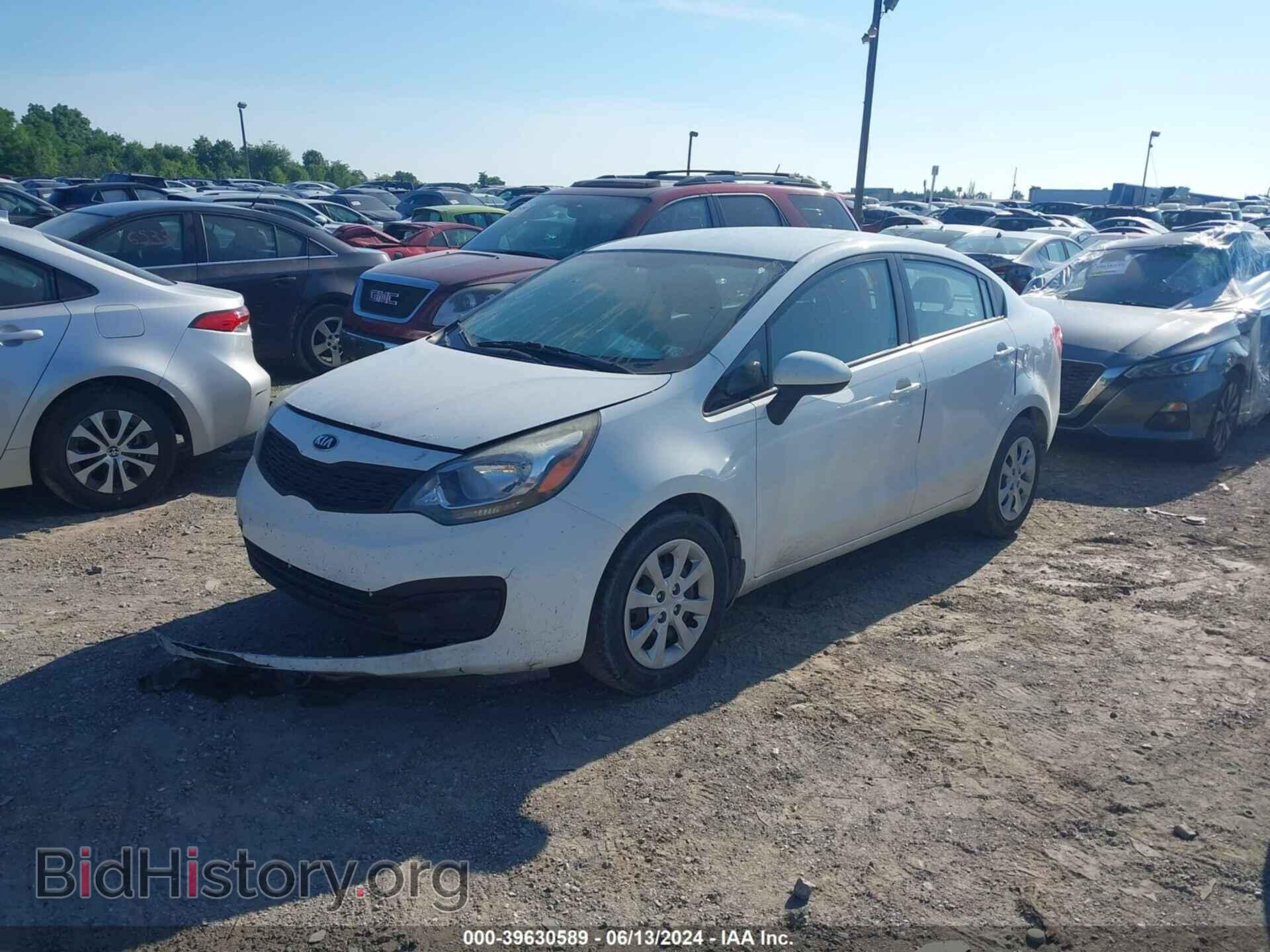 2015 KIA RIO - VIN: KNADM4A31F6515758 - Фото 2
