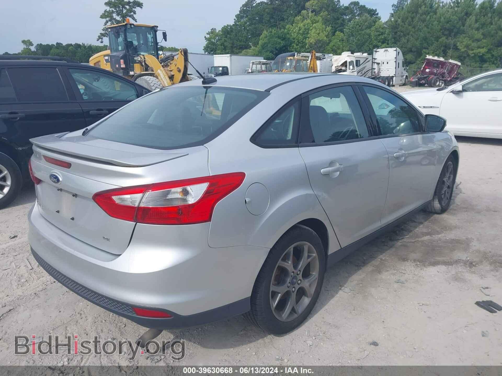 2013 FORD FOCUS - VIN: 1FADP3F28DL342667 - Фото 4