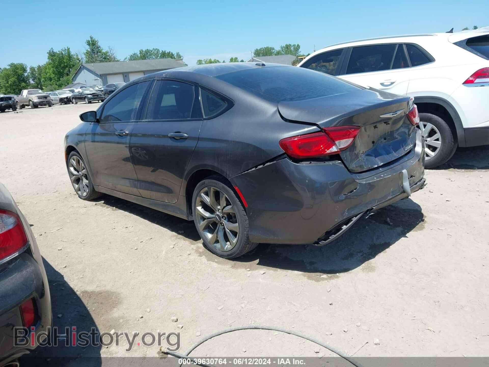2015 CHRYSLER 200 - VIN: 1C3CCCBB9FN556425 - Фото 3