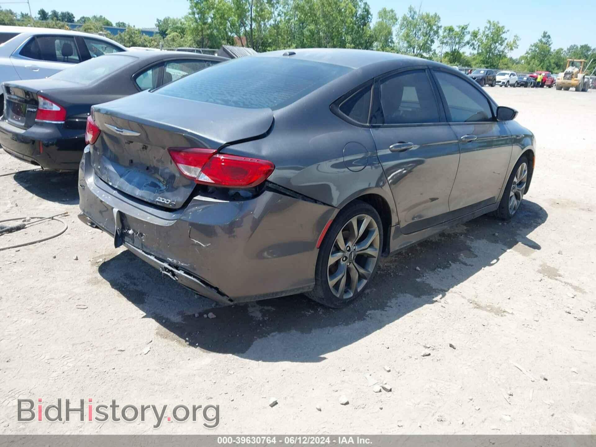 2015 CHRYSLER 200 - VIN: 1C3CCCBB9FN556425 - Фото 4