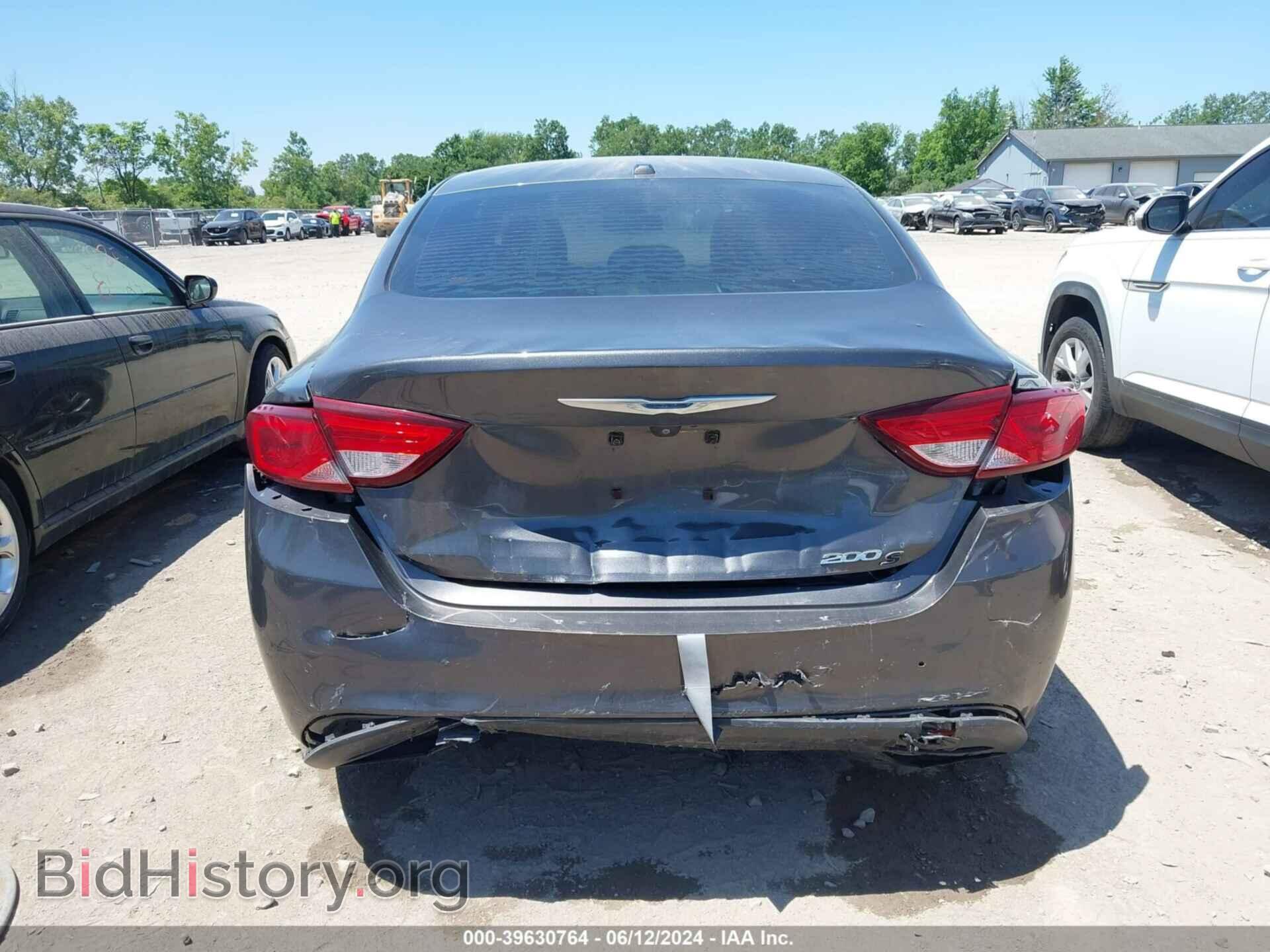2015 CHRYSLER 200 - VIN: 1C3CCCBB9FN556425 - Фото 6