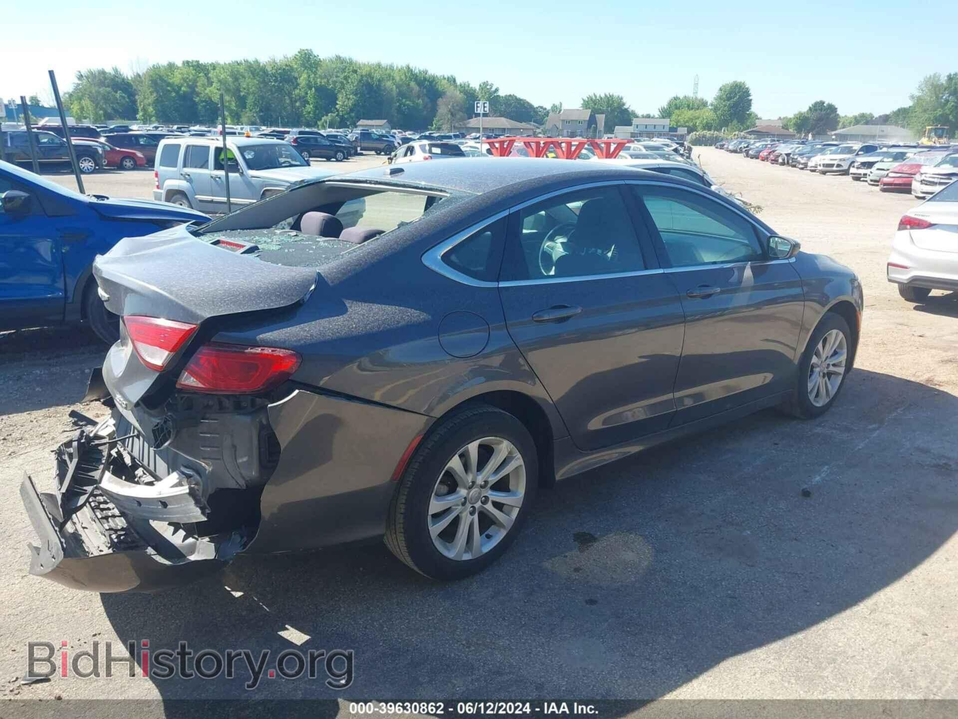 2015 CHRYSLER 200 - VIN: 1C3CCCAB2FN510646 - Фото 4