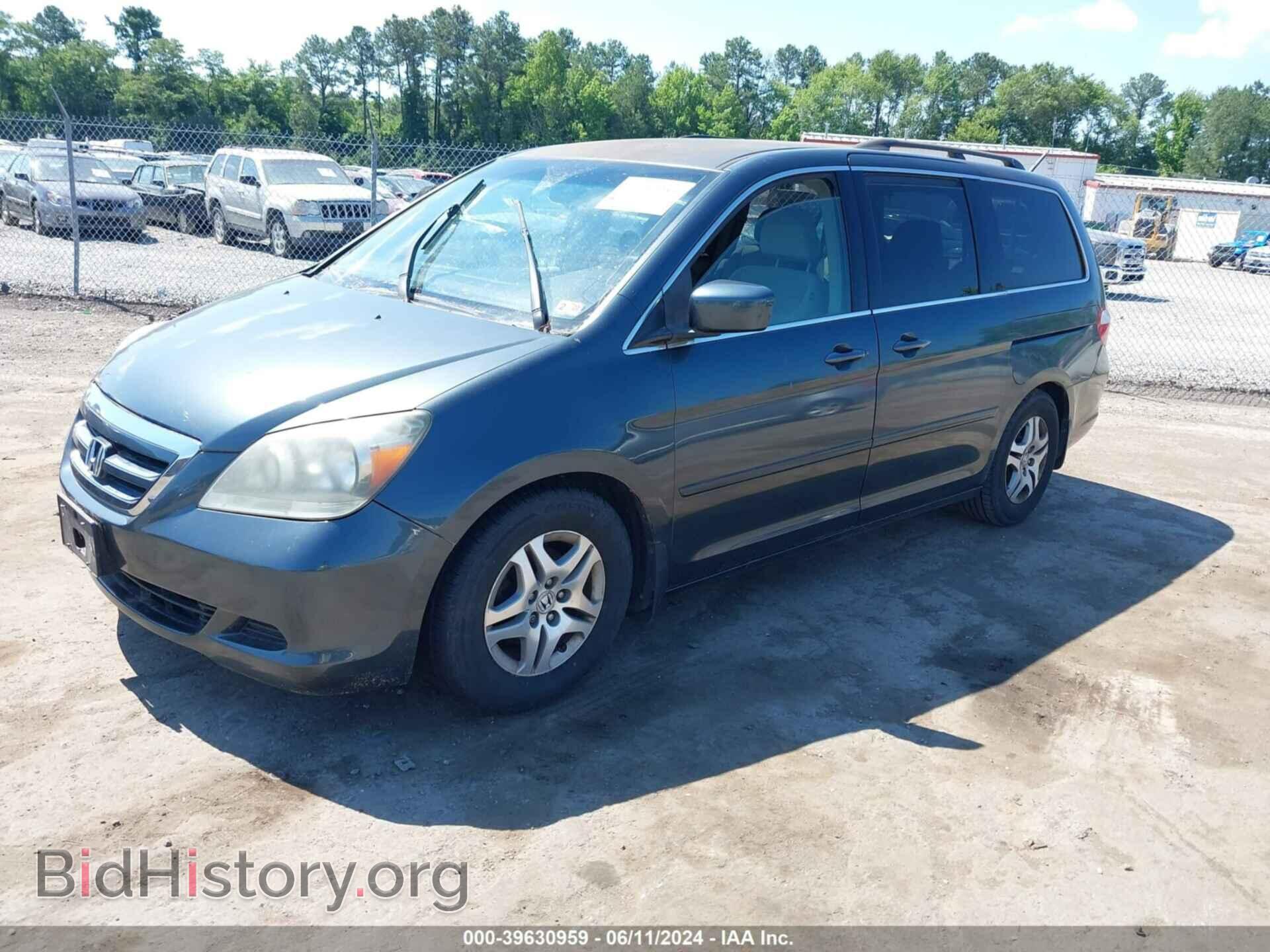 2006 HONDA ODYSSEY - VIN: 5FNRL38476B087929 - Фото 2