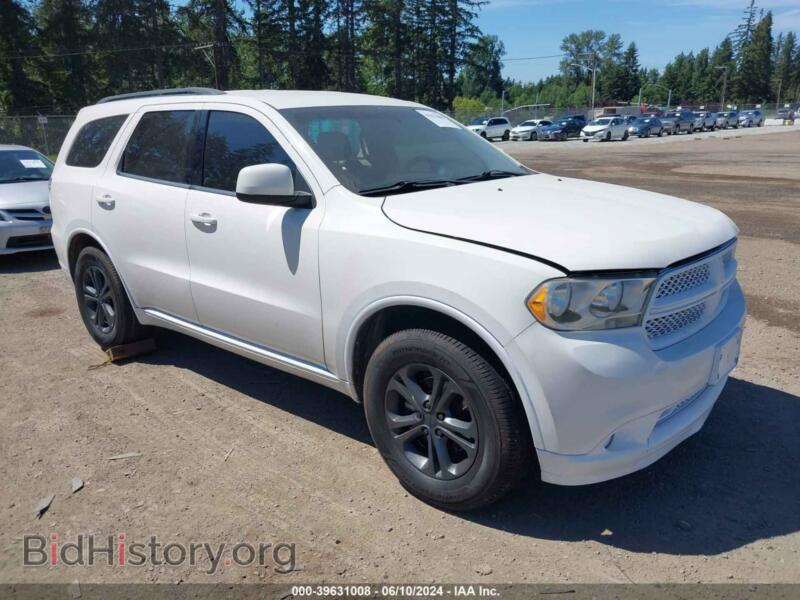 2012 Dodge DURANGO SXT (VIN 1C4RDJAGXCC100588) — фото 1 из 10, IAAI, повреждение: левый бок