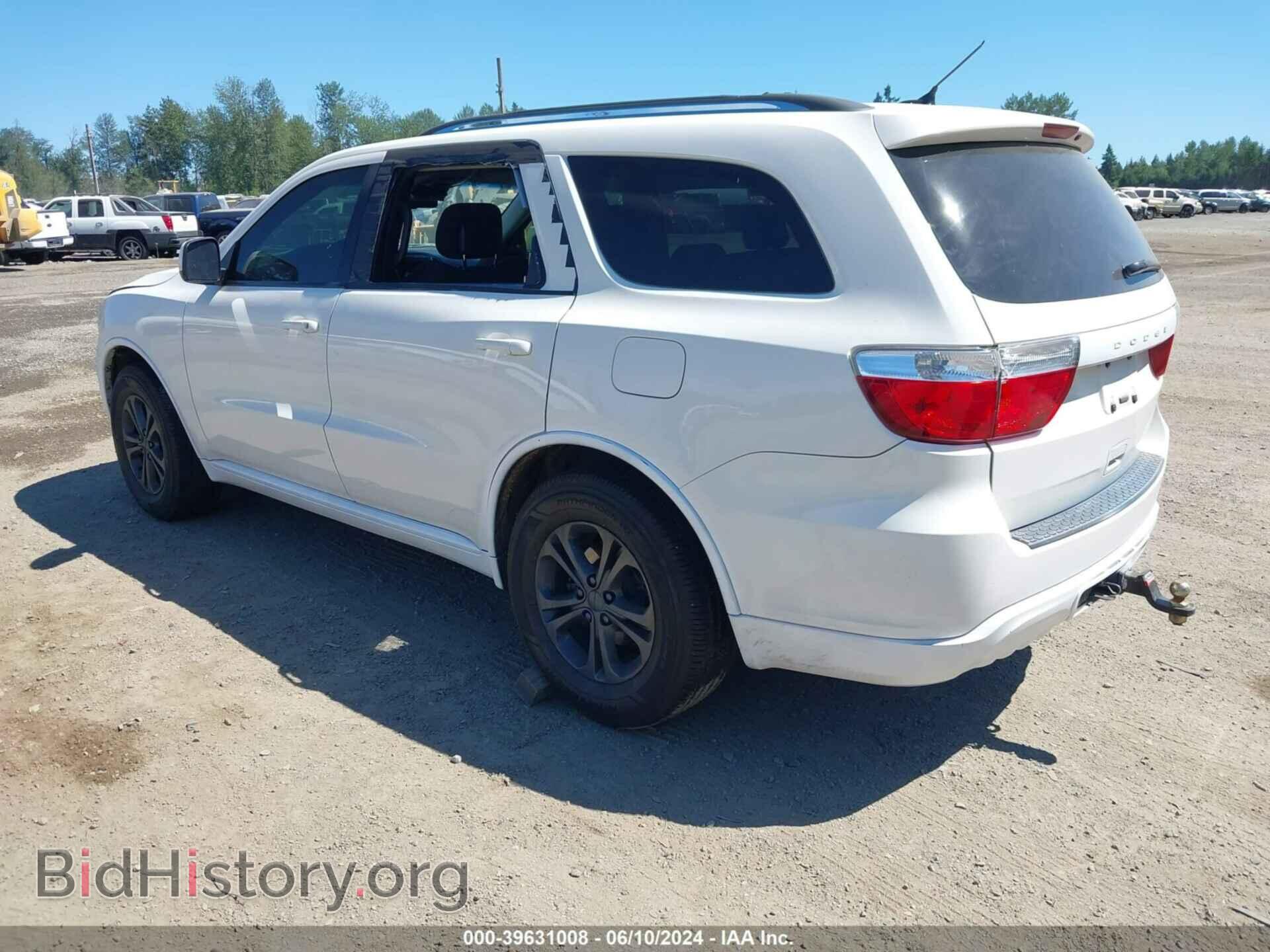 2012 DODGE DURANGO - VIN: 1C4RDJAGXCC100588 - Photo 3