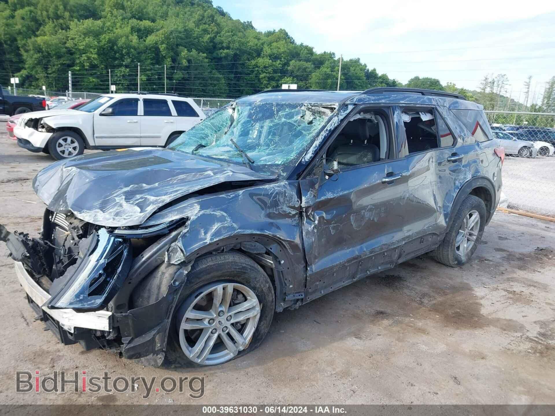 2021 FORD EXPLORER - VIN: 1FMSK8DH3MGB94730 - Фото 2