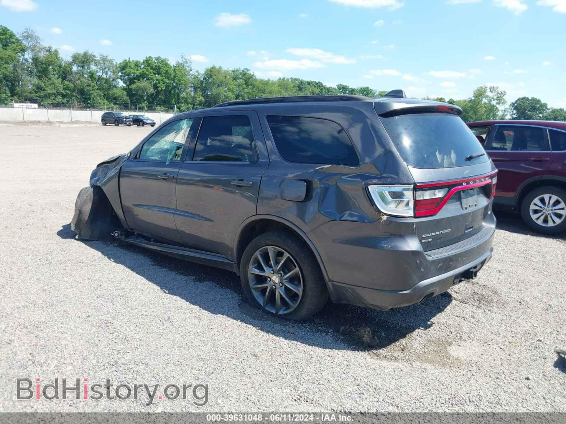 2017 DODGE DURANGO - VIN: 1C4RDJDG3HC611871 - Фото 3
