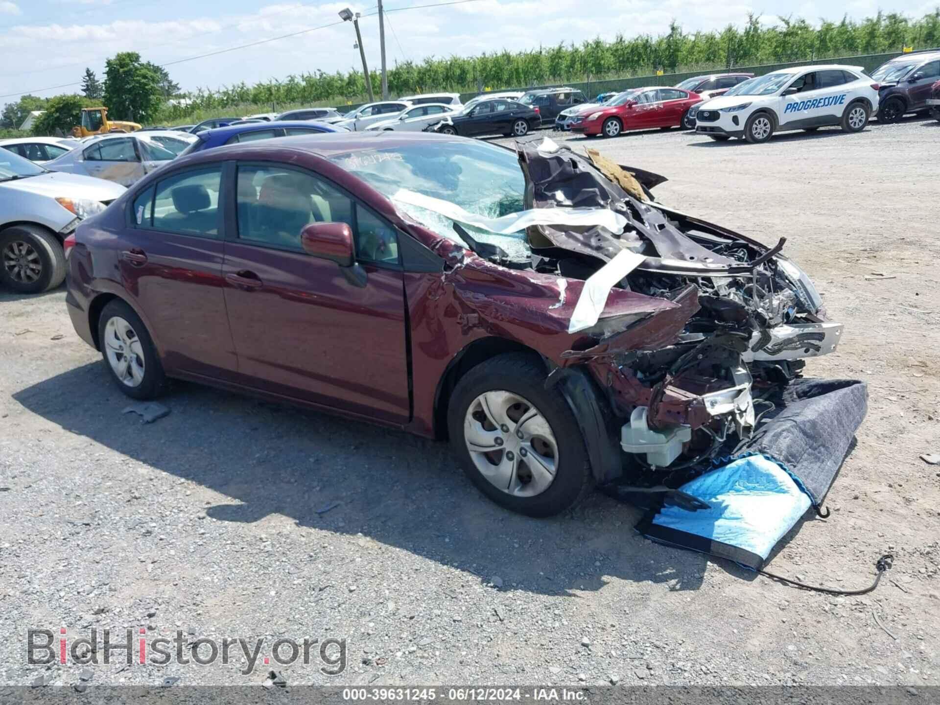 Фотография 2HGFB2F53EH553586 - HONDA CIVIC 2014