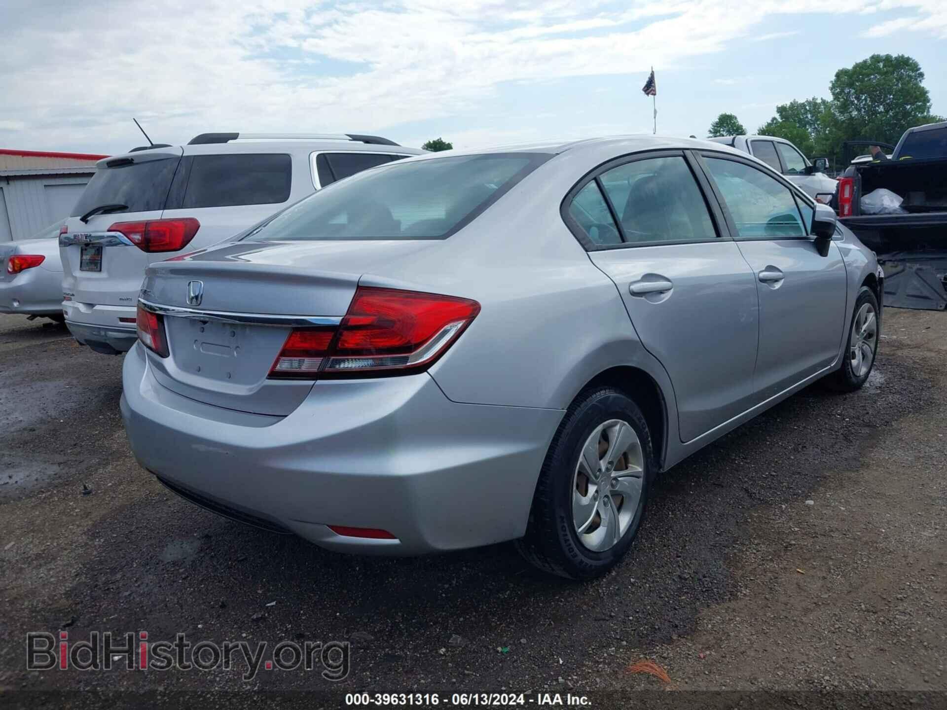 2015 HONDA CIVIC - VIN: 19XFB2F54FE216288 - Фото 4