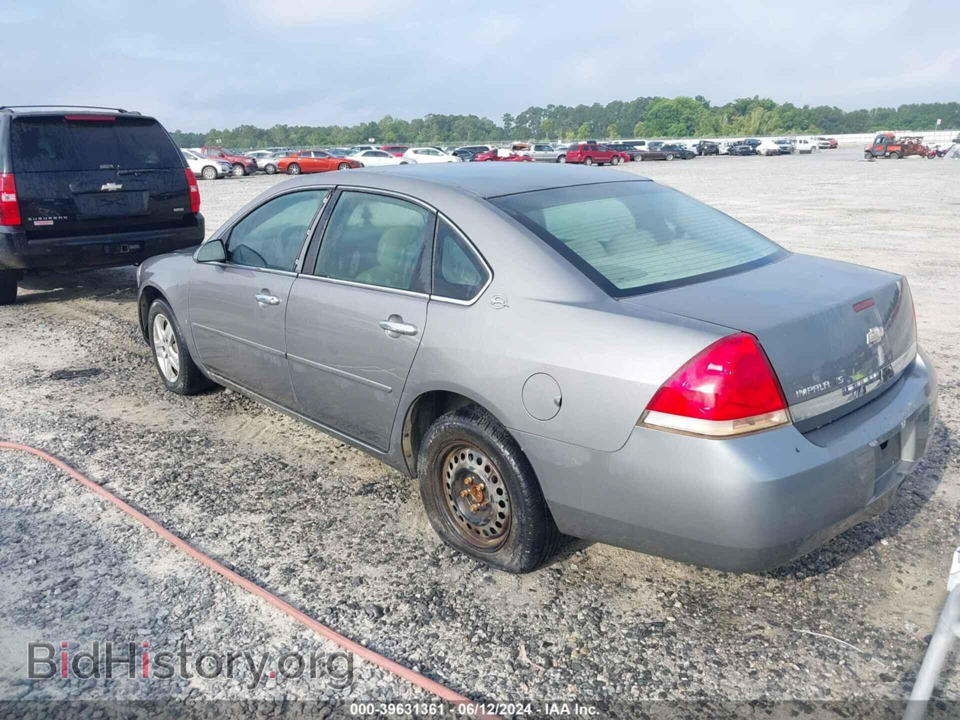 2006 CHEVROLET IMPALA - VIN: 2G1WB55K169205216 - Фото 3