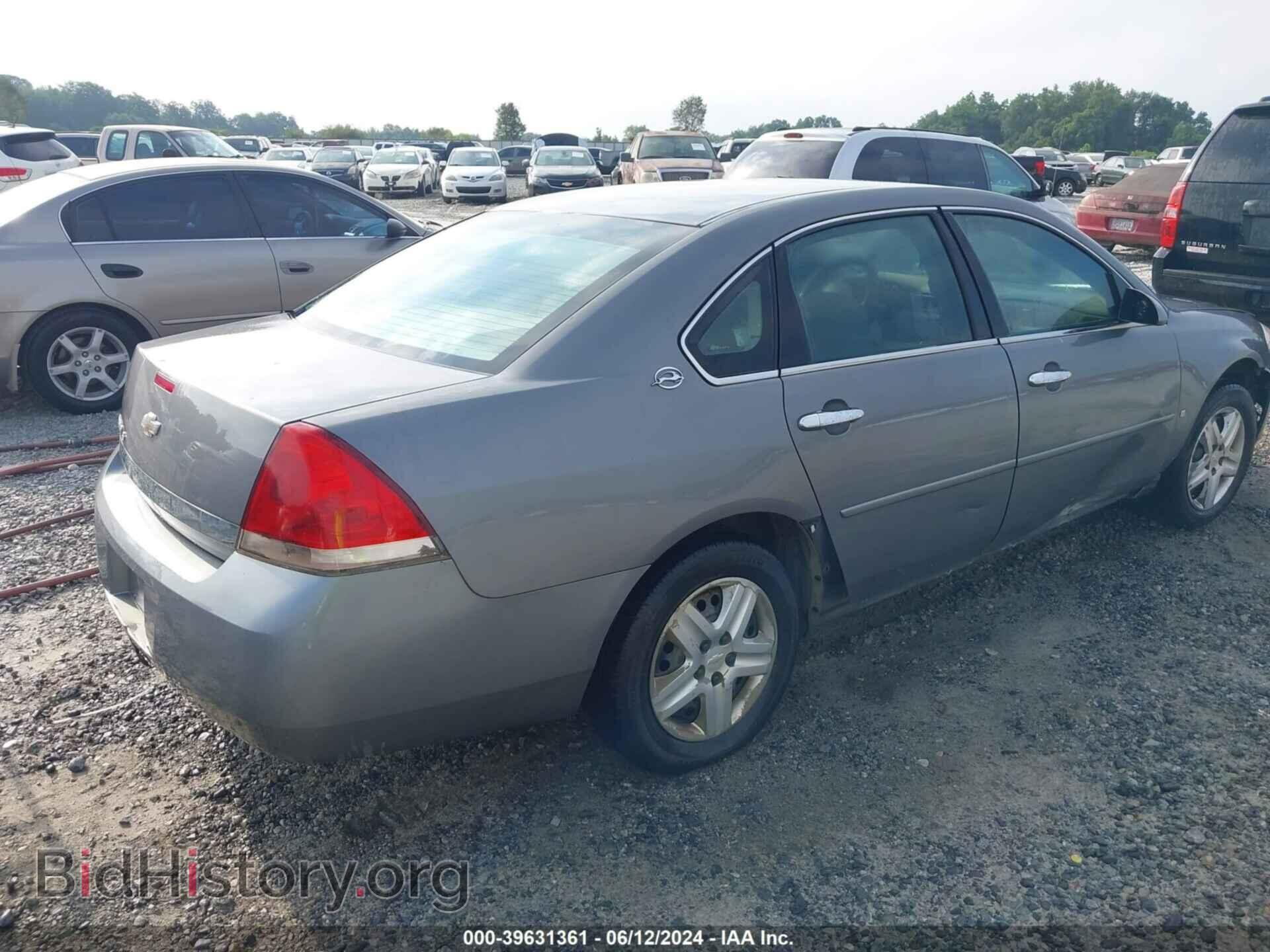 2006 CHEVROLET IMPALA - VIN: 2G1WB55K169205216 - Фото 4