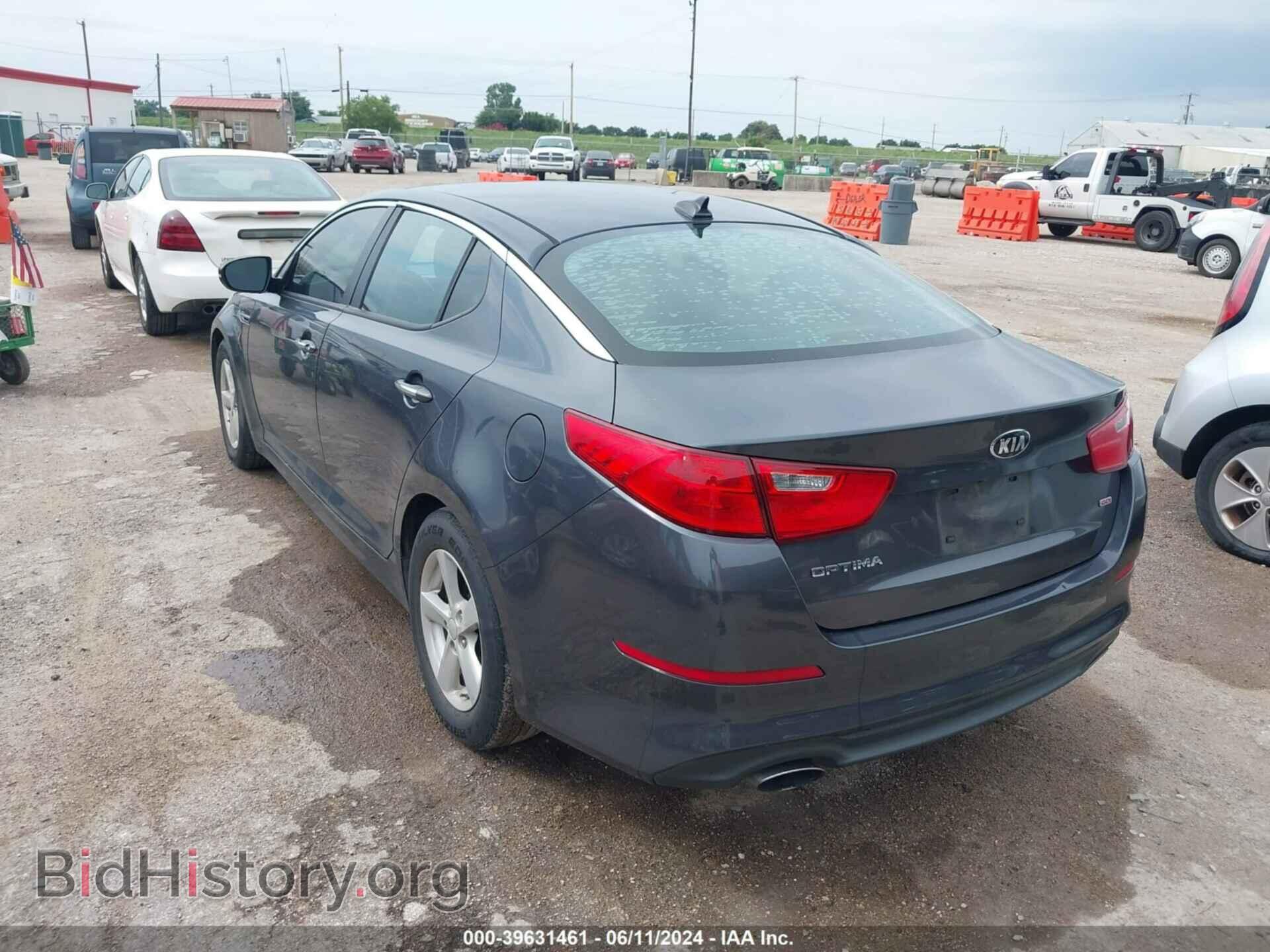 2015 KIA OPTIMA - VIN: KNAGM4A77F5643735 - Фото 3