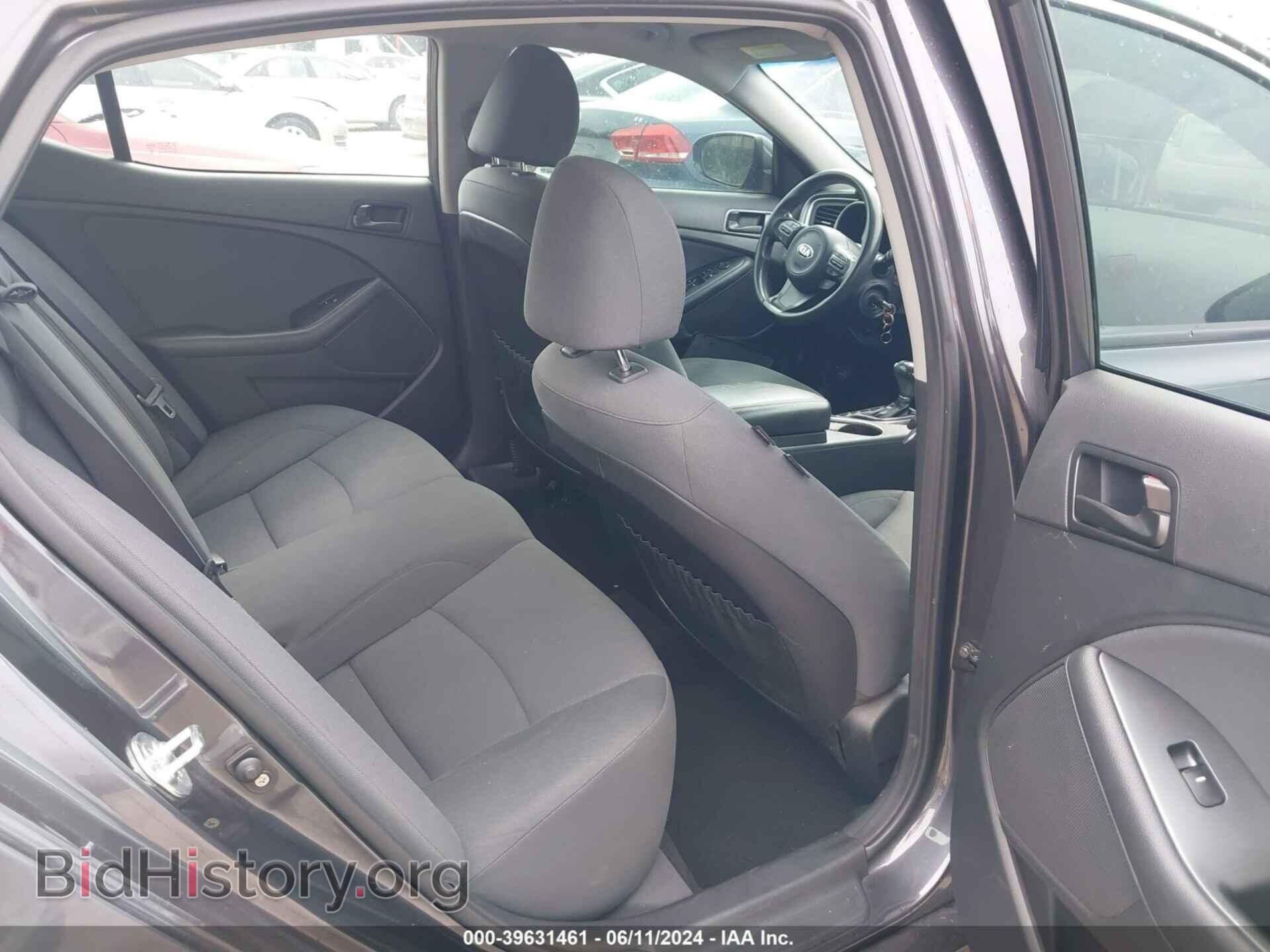 2015 KIA OPTIMA - VIN: KNAGM4A77F5643735 - Фото 8