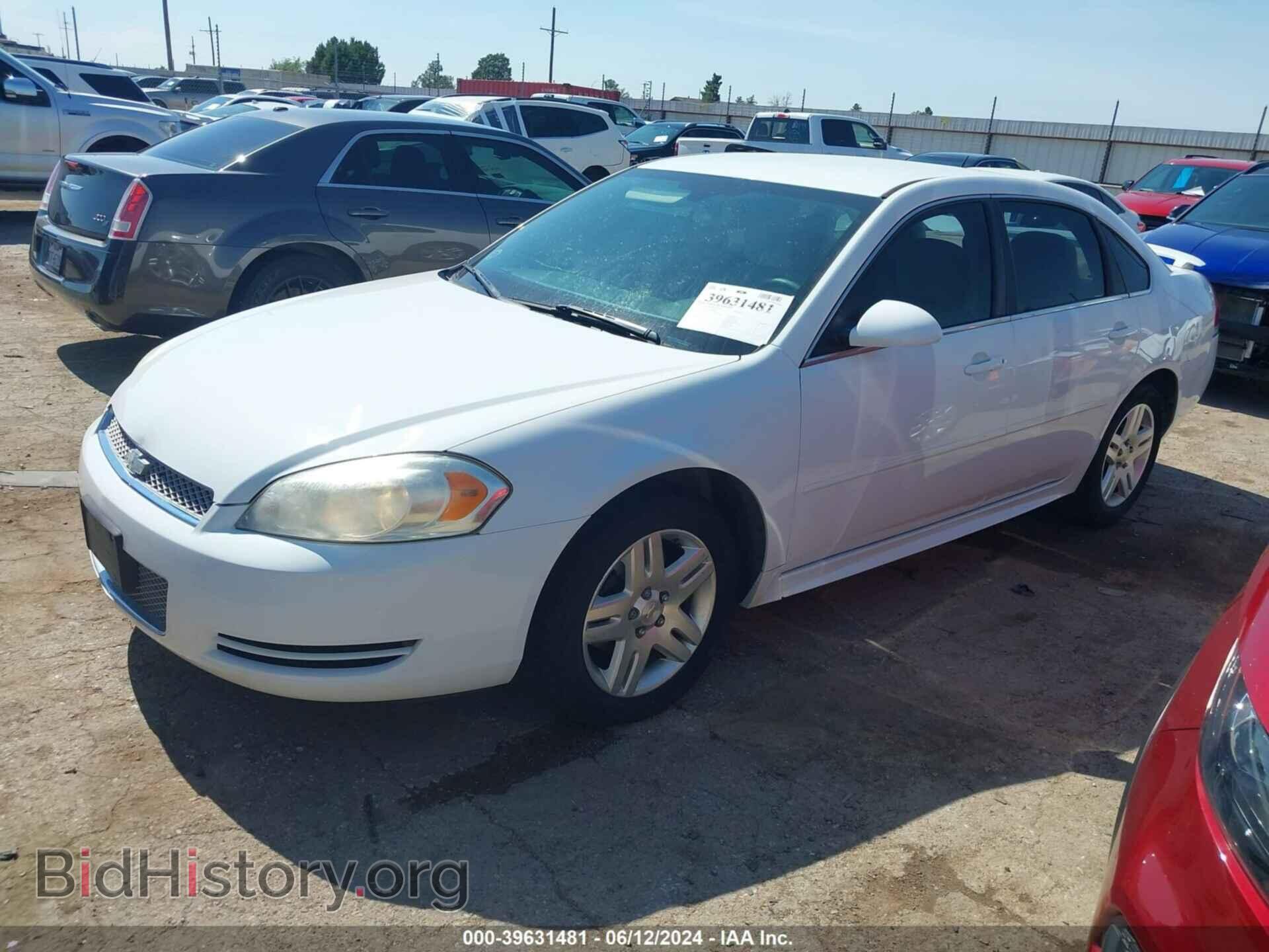 2013 CHEVROLET IMPALA - VIN: 2G1WB5E33D1189587 - Фото 2