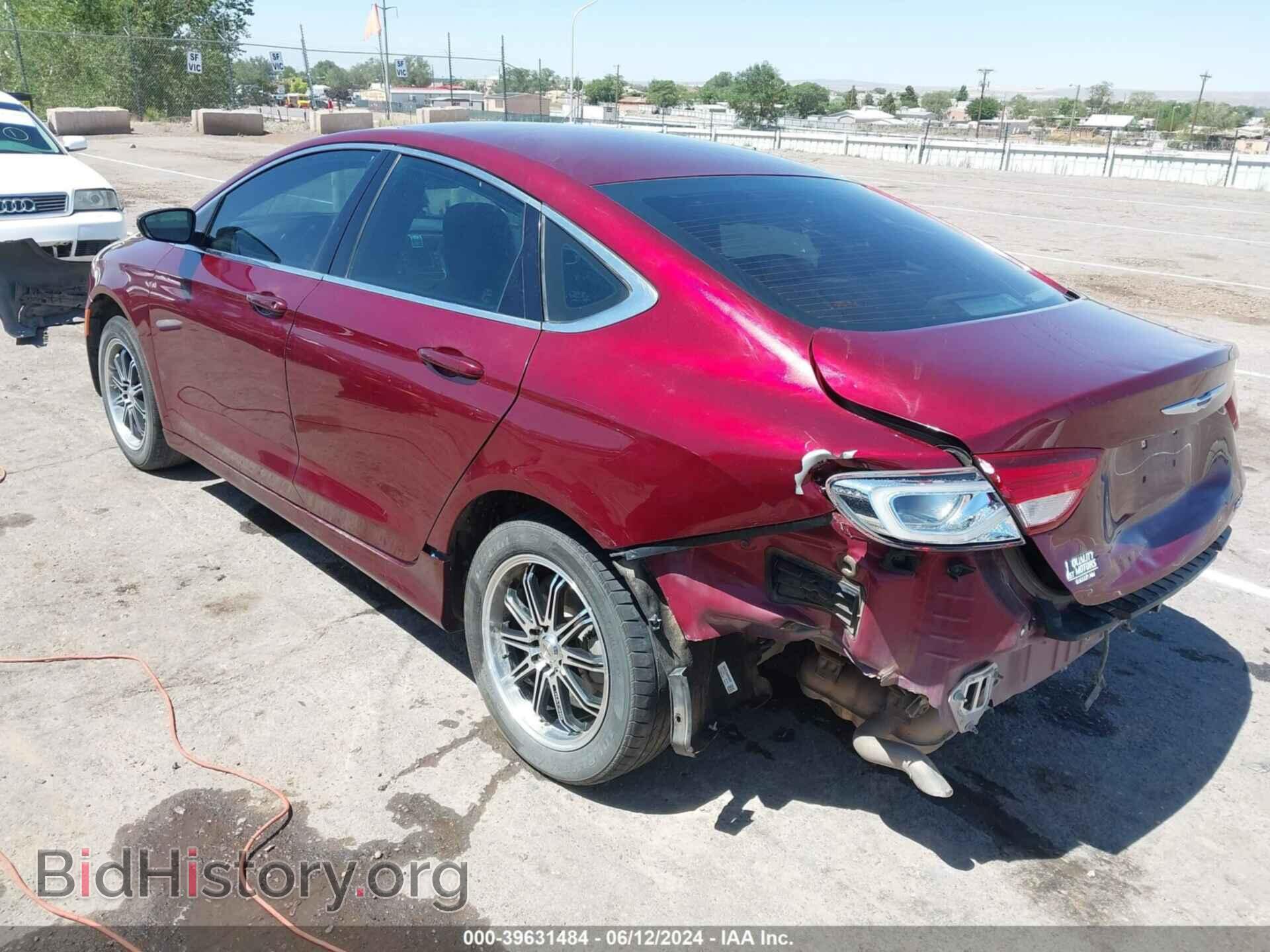 2016 CHRYSLER 200 - VIN: 1C3CCCAB7GN137993 - Фото 3