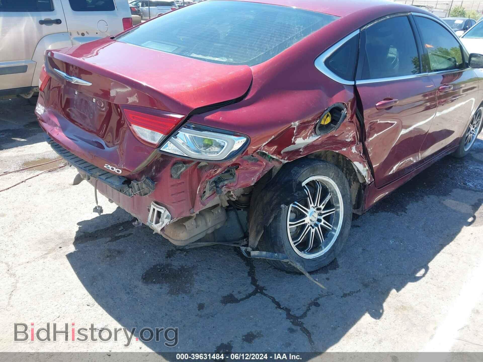 2016 CHRYSLER 200 - VIN: 1C3CCCAB7GN137993 - Фото 6