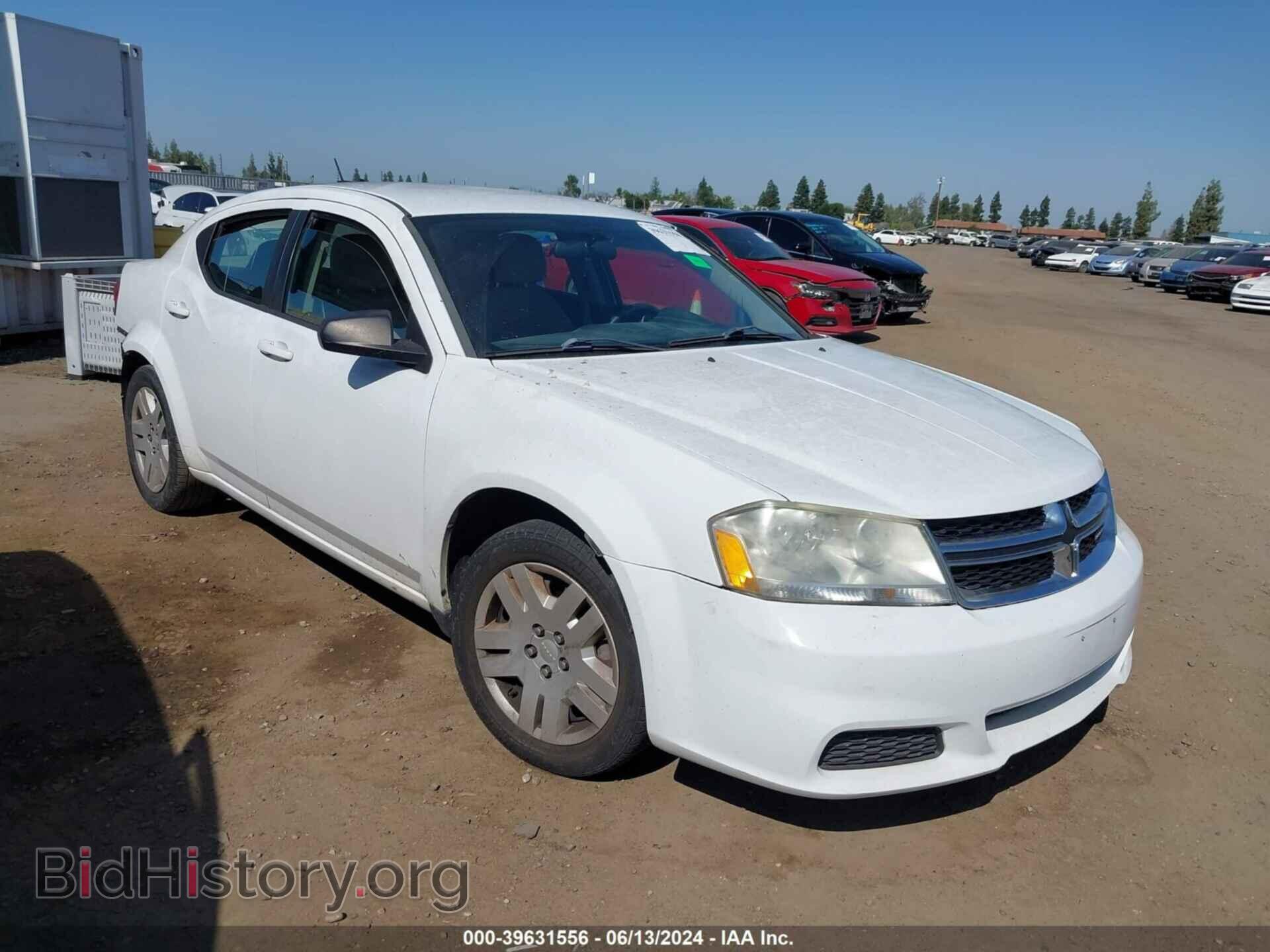Photo 1B3BD4FB5BN548743 - DODGE AVENGER 2011