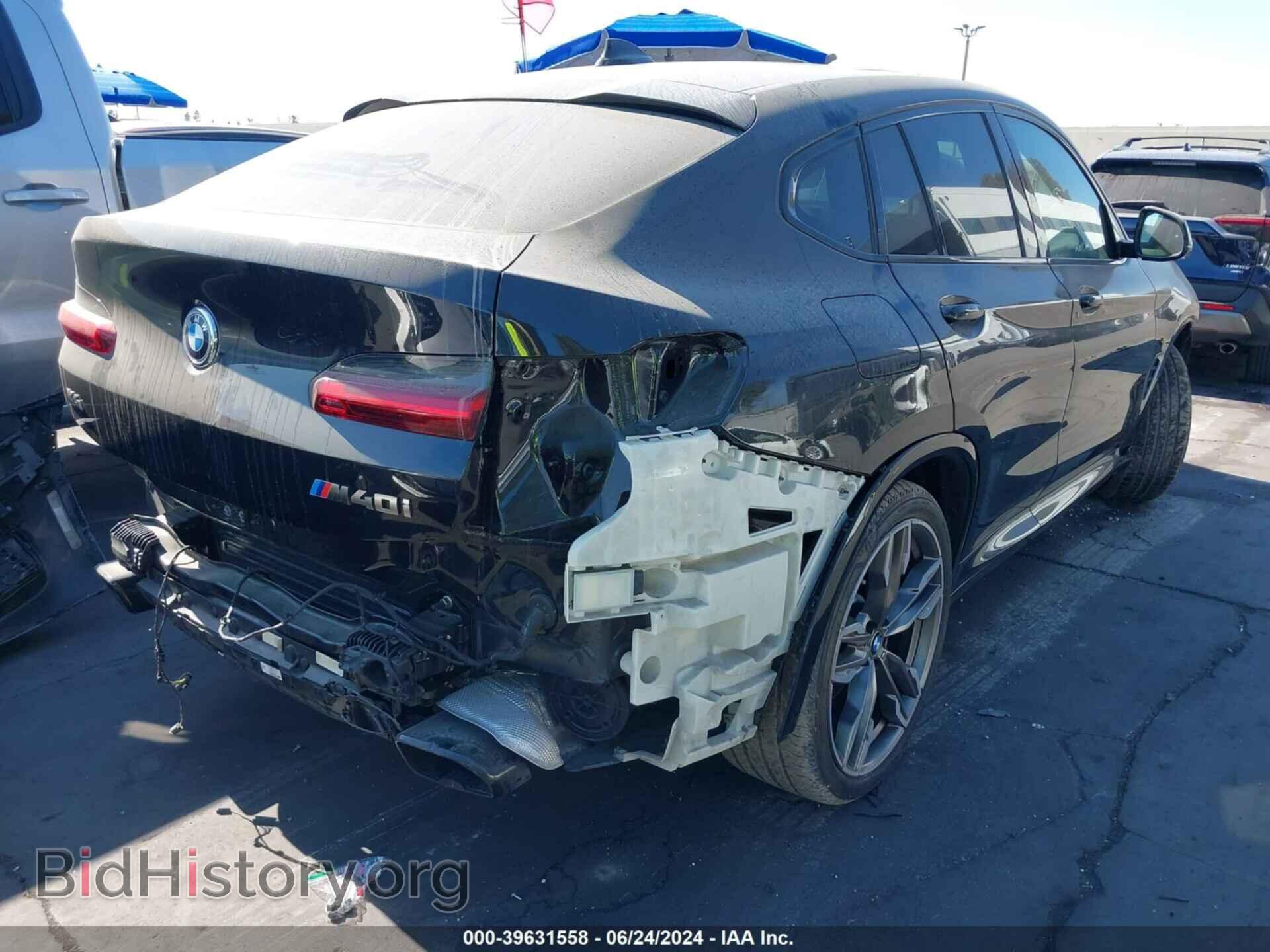 2021 BMW X4 - VIN: 5UX2V5C09M9E71182 - Фото 4