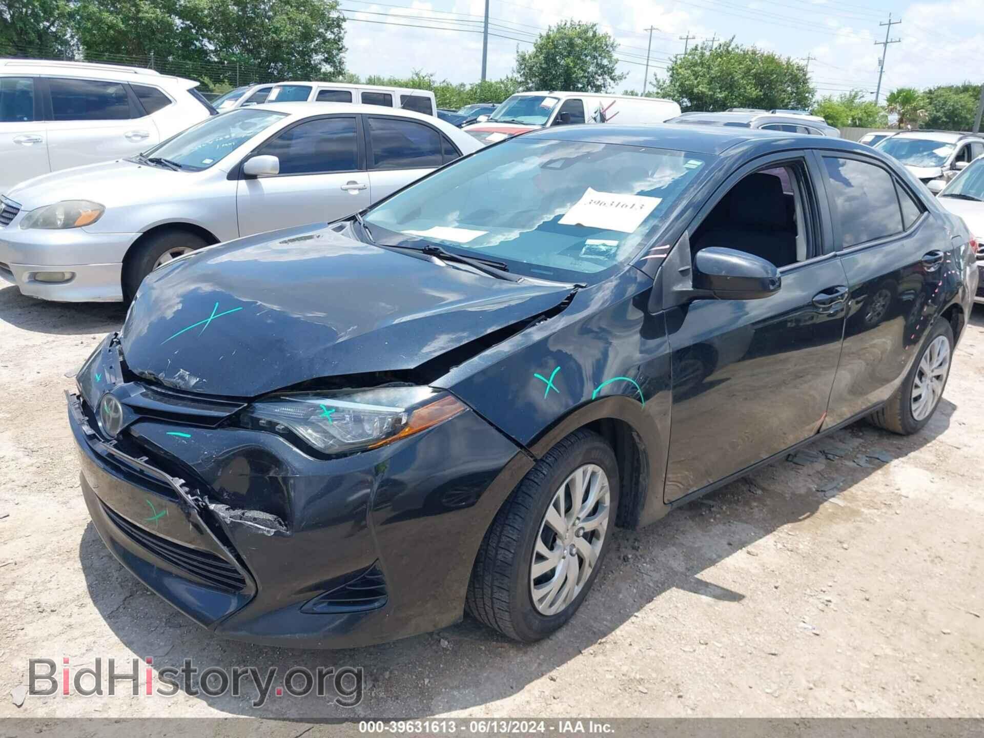 2017 TOYOTA COROLLA - VIN: 5YFBURHEXHP691704 - Фото 2