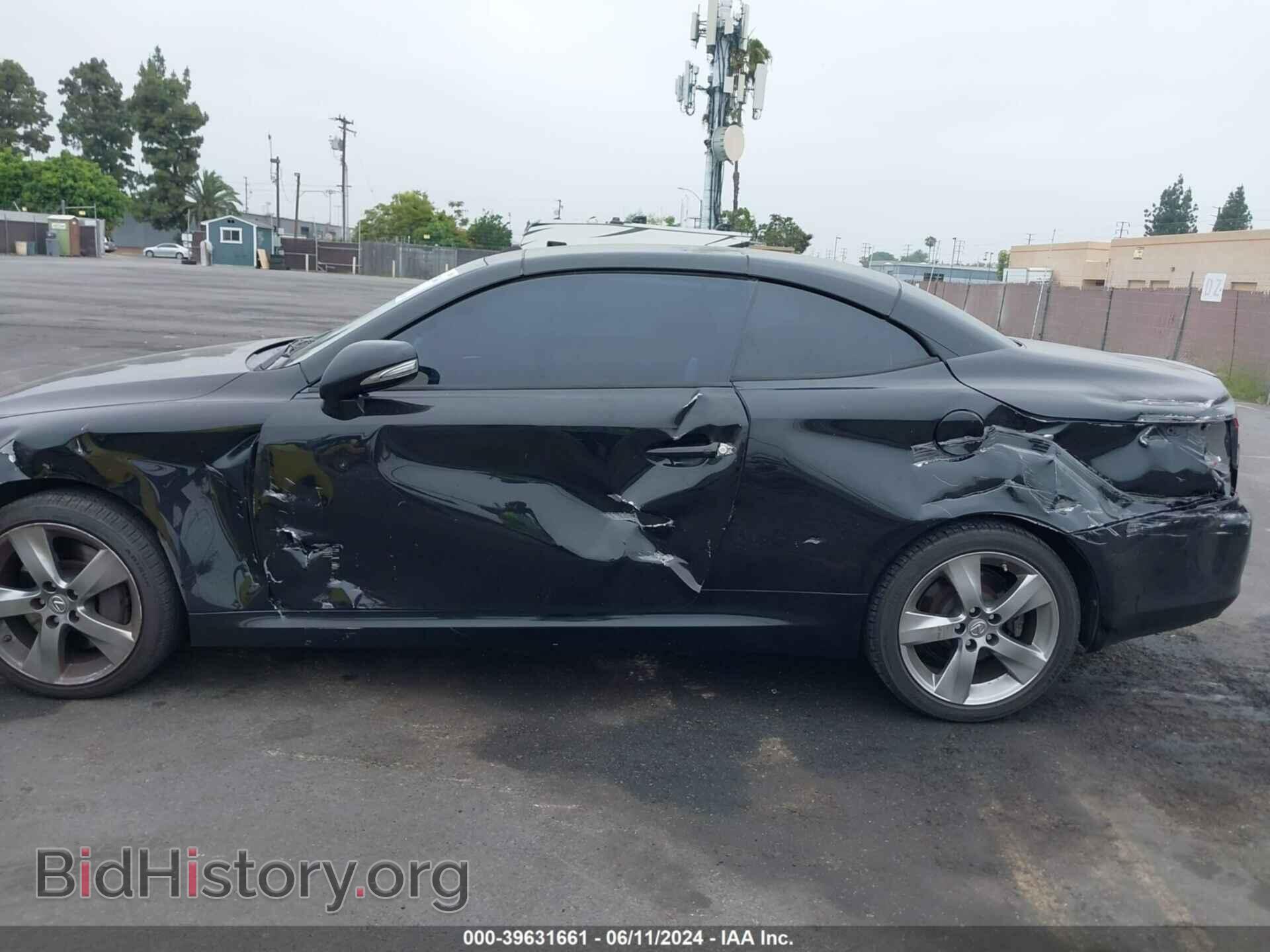 2010 LEXUS IS 350C - VIN: JTHFE2C2XA2501065 - Фото 6